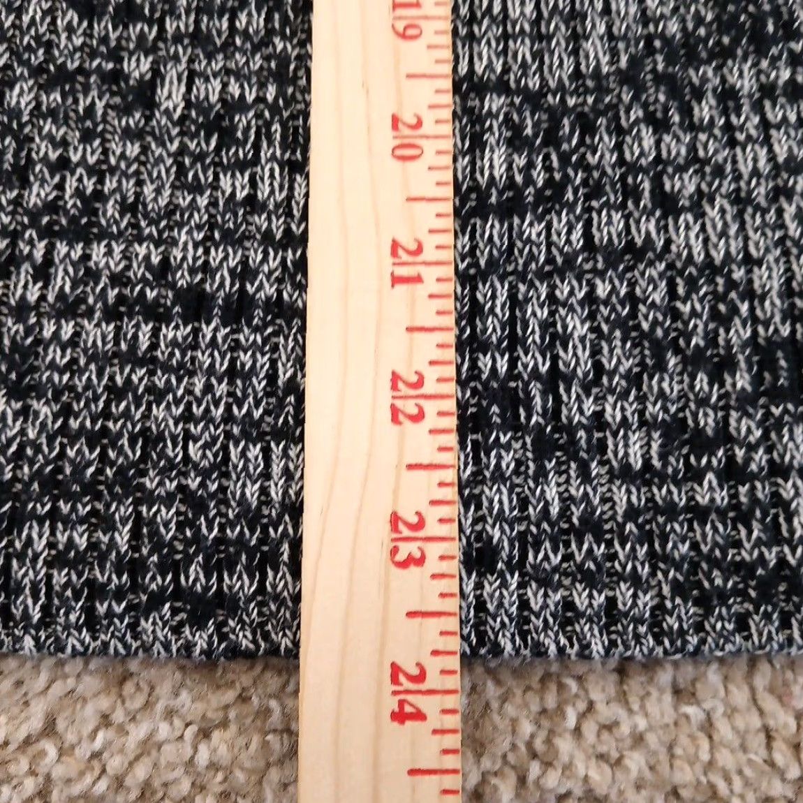Vintage The Limited Sweater Womens Medium Black Heather Turtleneck Long Sleeve Cotton Pullover Knit M Regular Women Size M / US 6-8 / IT 42-44 - 5 Thumbnail