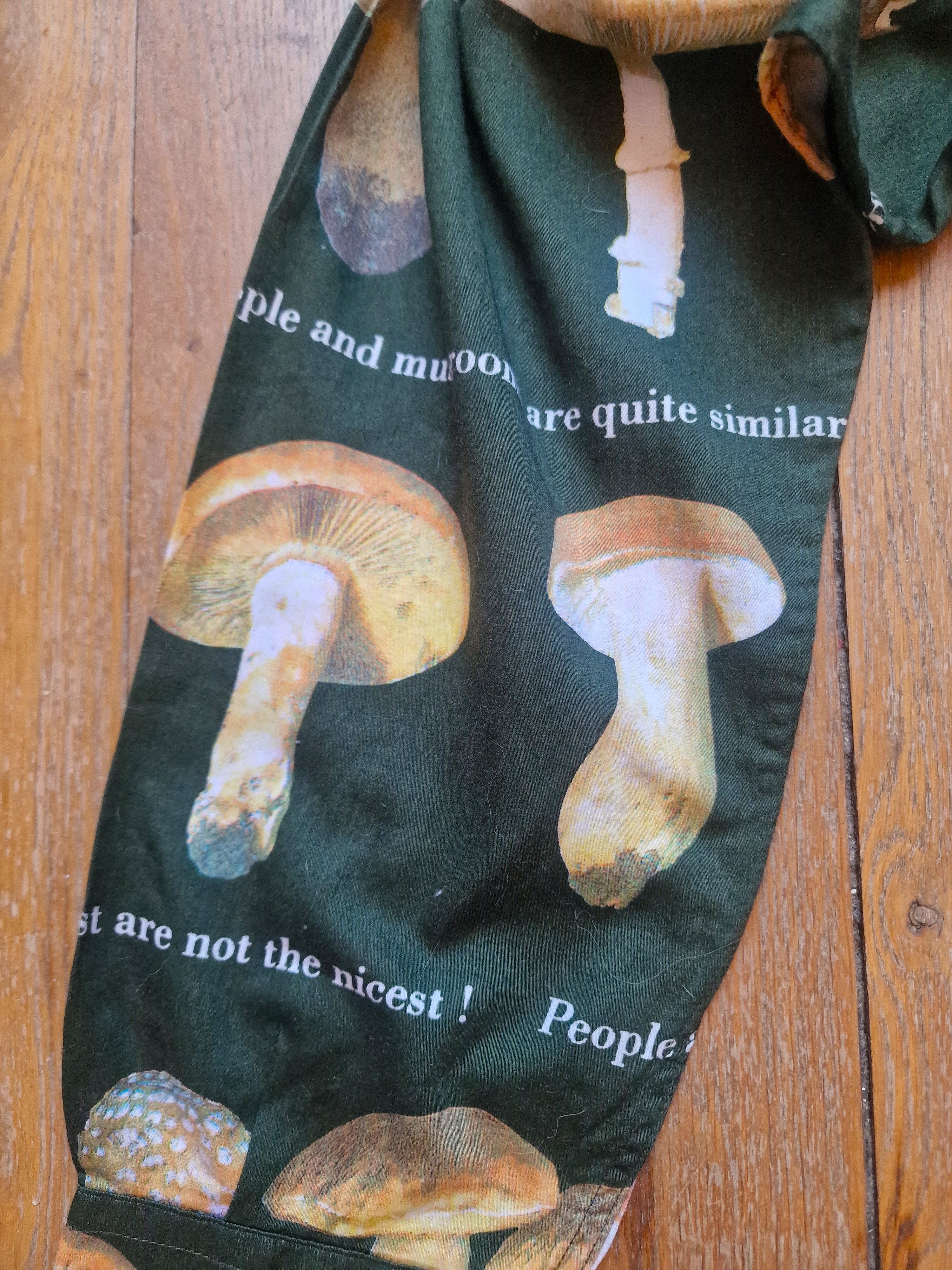 Moschino Moschino Mushroom Brown Weird Funny XL Tee Shirt T-shirt Size US XL / EU 56 / 4 - 7 Thumbnail