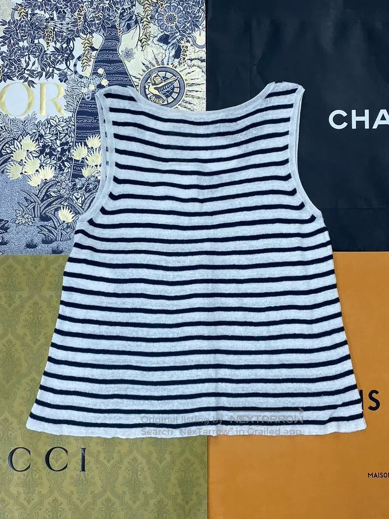 Dior Dior 25 new black and white striped lucky star vest Size XS / US 0-2 / IT 36-38 - 3 Thumbnail