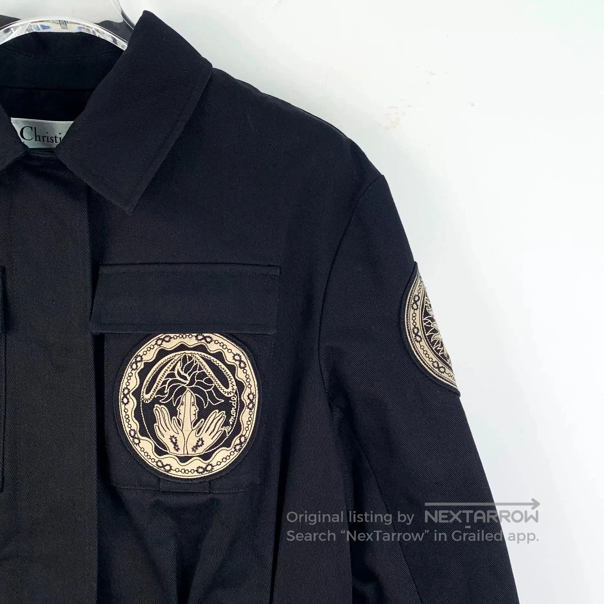 Dior Dior Black Badge Embroidery Cotton Jacket. Size S / US 4 / IT 40 - 3 Thumbnail