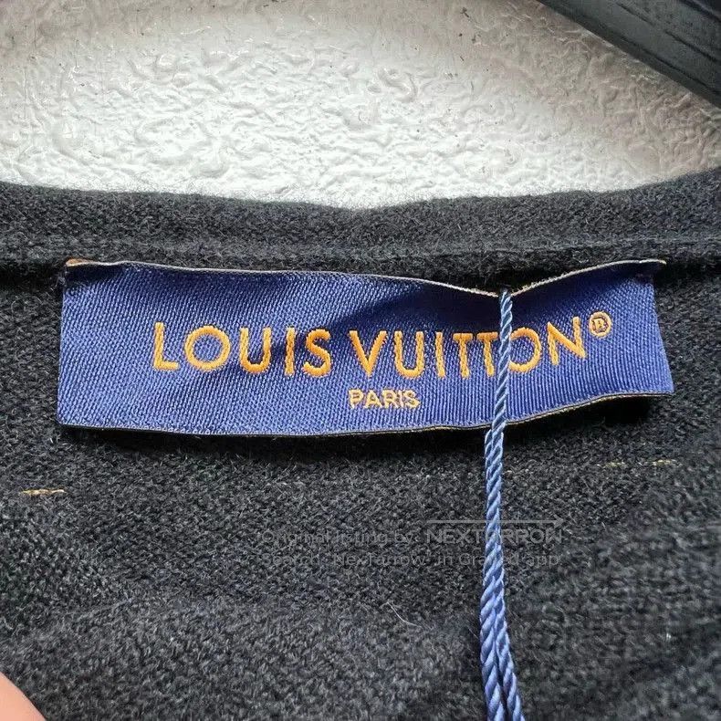 Louis Vuitton Louis Vuitton Black Logo Hooded Cashmere Sweatshirt. Size US M / EU 48-50 / 2 - 3 Thumbnail