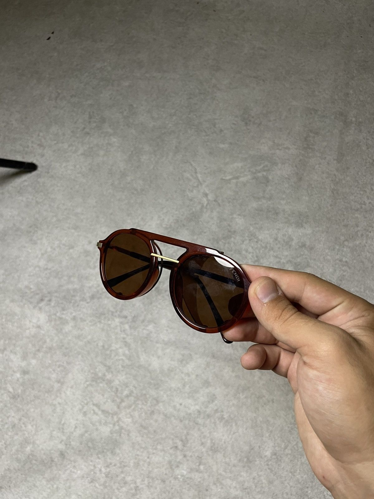 Fendi Vintage Fendi Cyber Double Lens Shades RRP 450$ Size ONE SIZE - 11 Thumbnail