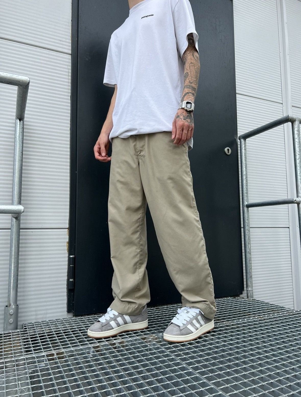 Versace Vintage Versace Baggy Pants Size US 34 / EU 50 - 2 Thumbnail
