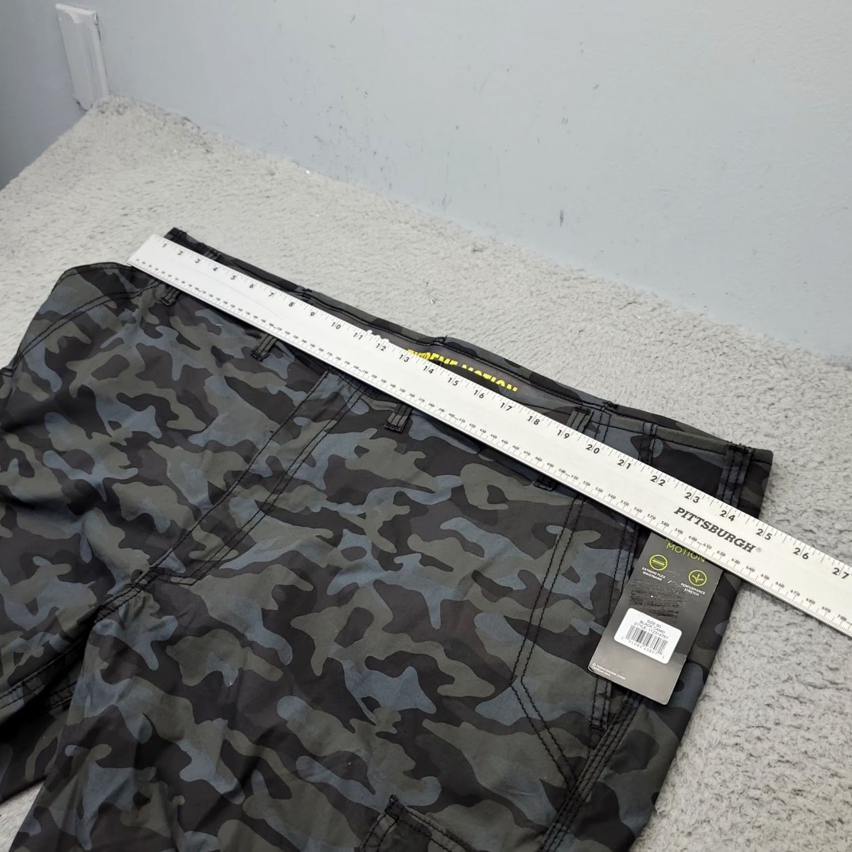 Lee Lee Womens Cargo Shorts 50 Multi Camo Stretch Crossroad Extreme Motion Size 36" / US 14 / IT 50 - 3 Thumbnail