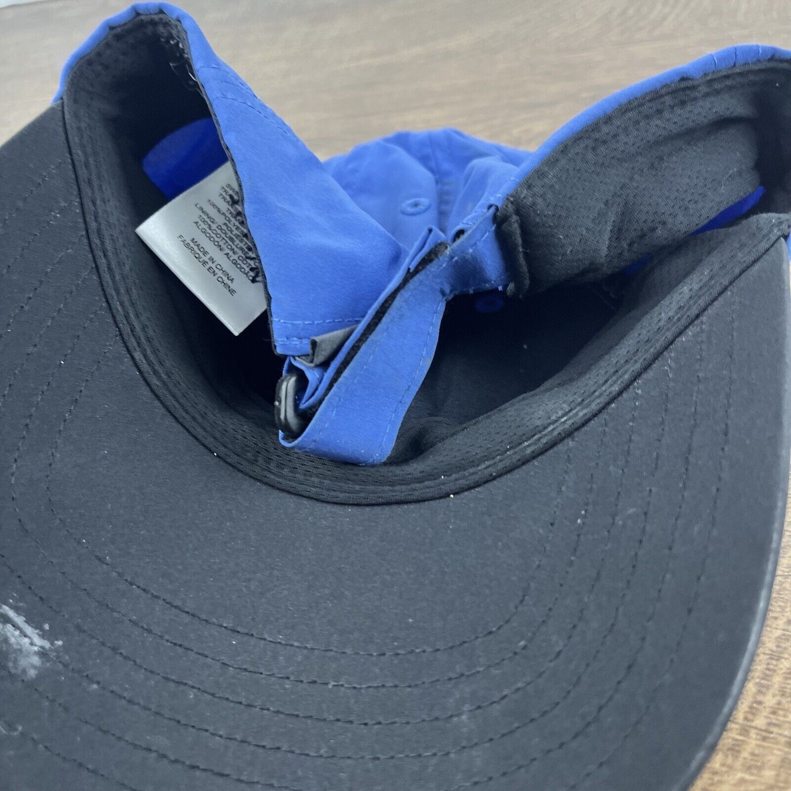 Adidas Adidas Blue Cap Hat Running Hat Blue Adjustable Hat Blue Adu Size ONE SIZE - 14 Thumbnail