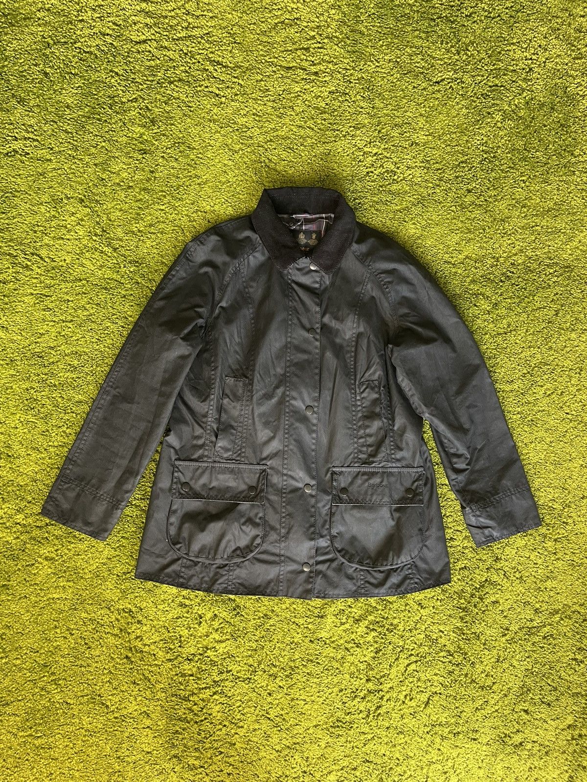 Barbour × Designer Barbour beadnell waxed jacket Size L / US 10 / IT 46 - 1 Thumbnail