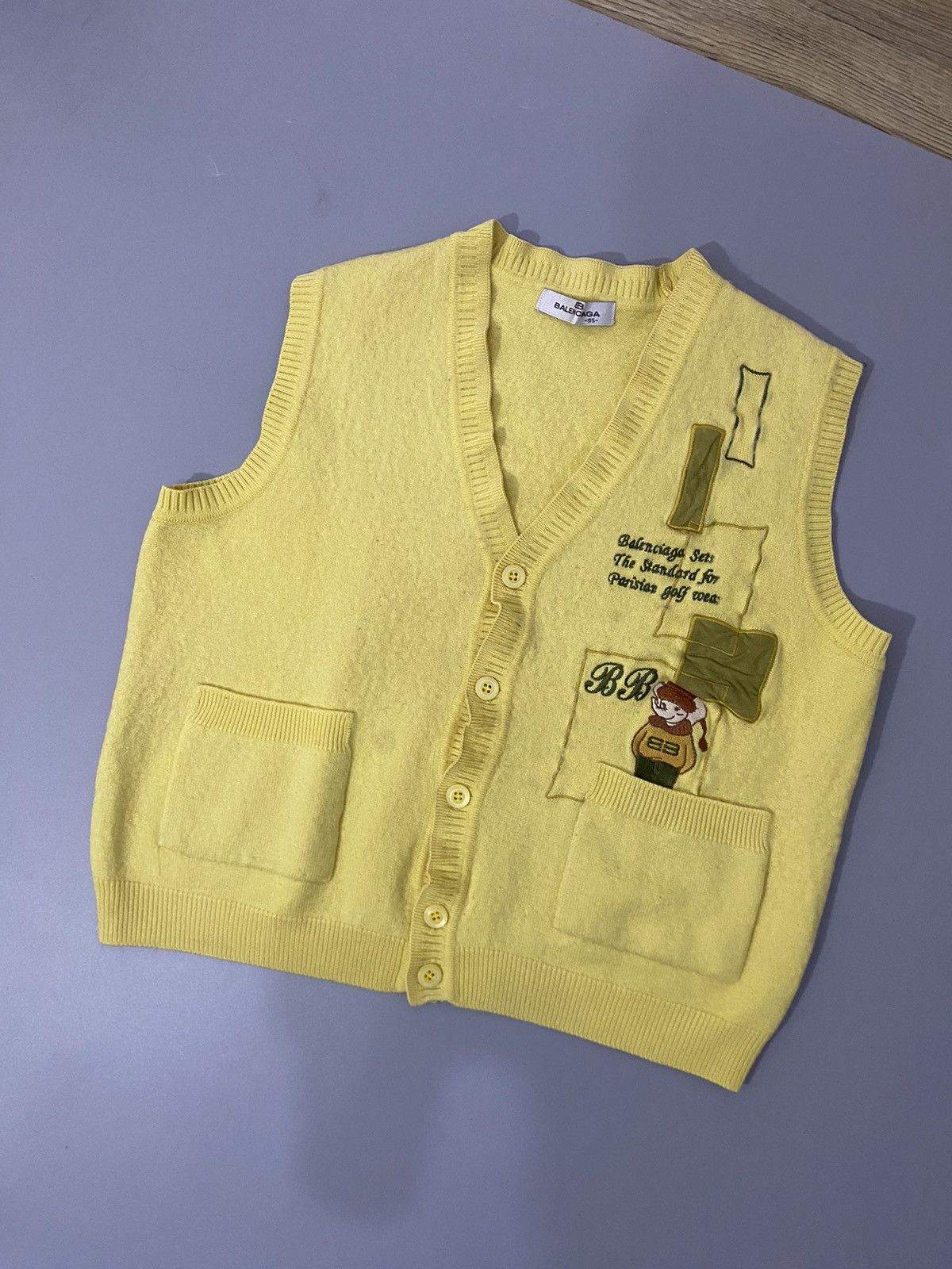 Balenciaga 💥Vintage💥Balenciaga Vest Size US M / EU 48-50 / 2 - 3 Thumbnail