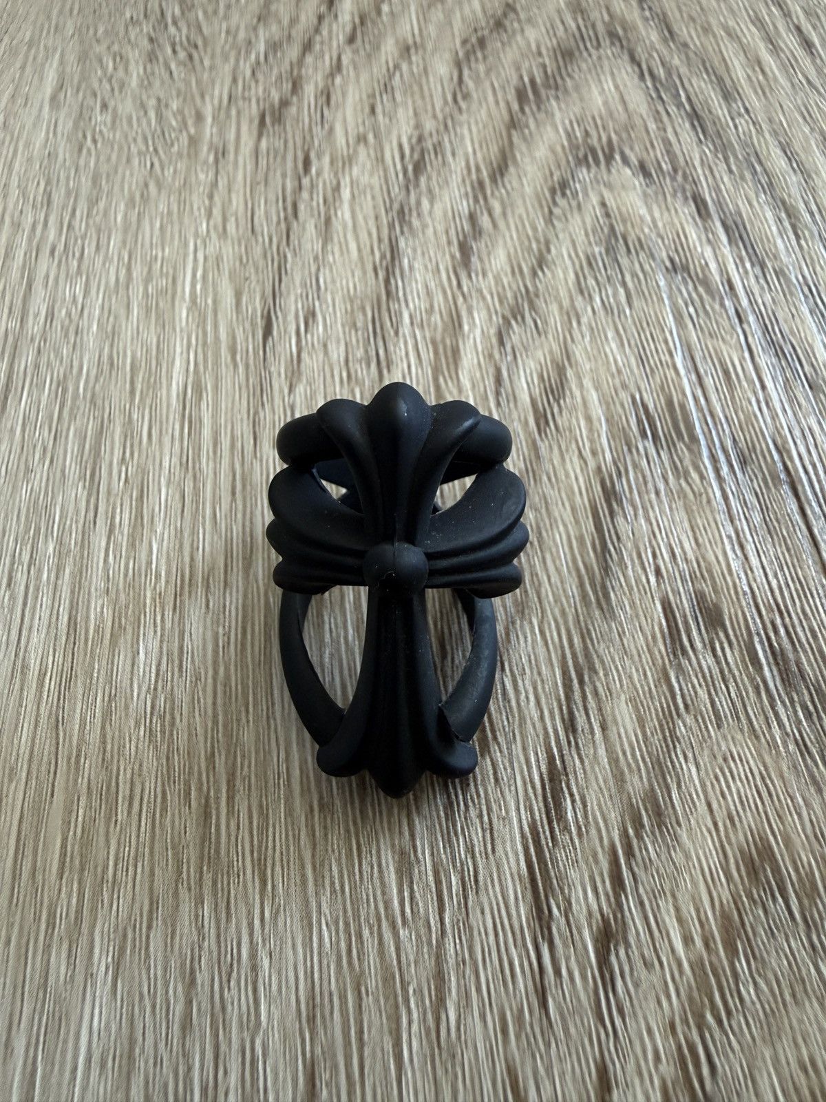 Chrome Hearts Rubber Cross Ring