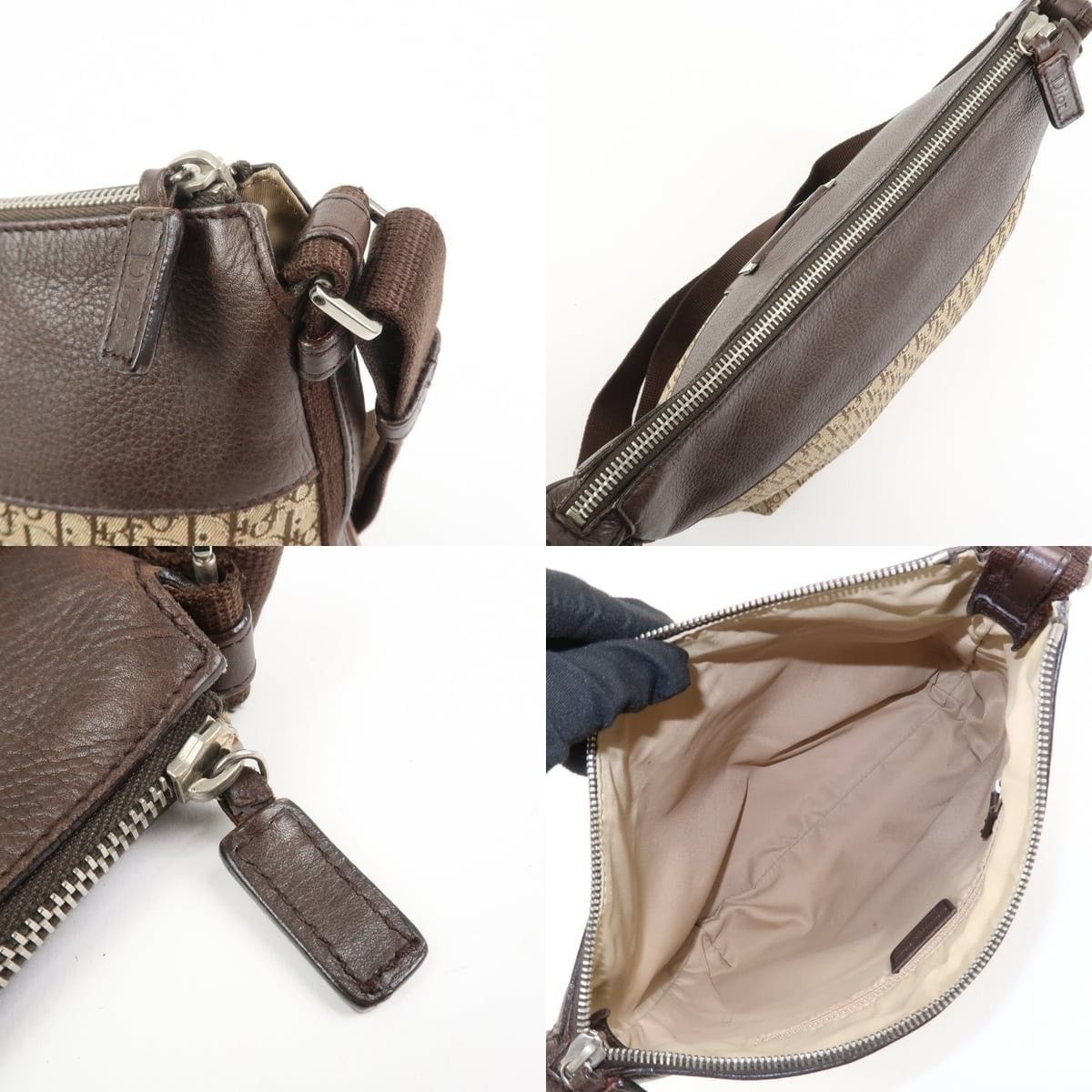 Christian Dior Monsieur Christian Dior Street Chic Trotter Oblique & Shoulder Bag Size ONE SIZE - 6 Thumbnail
