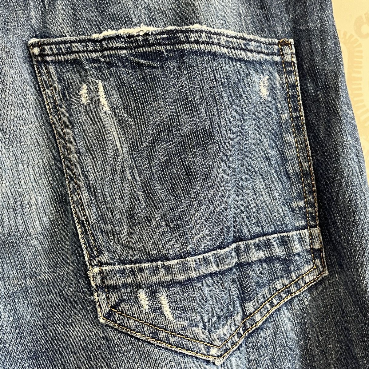 Vintage Vintage Stangata Italy Distressed Denim Size US 36 / EU 52 - 15 Thumbnail