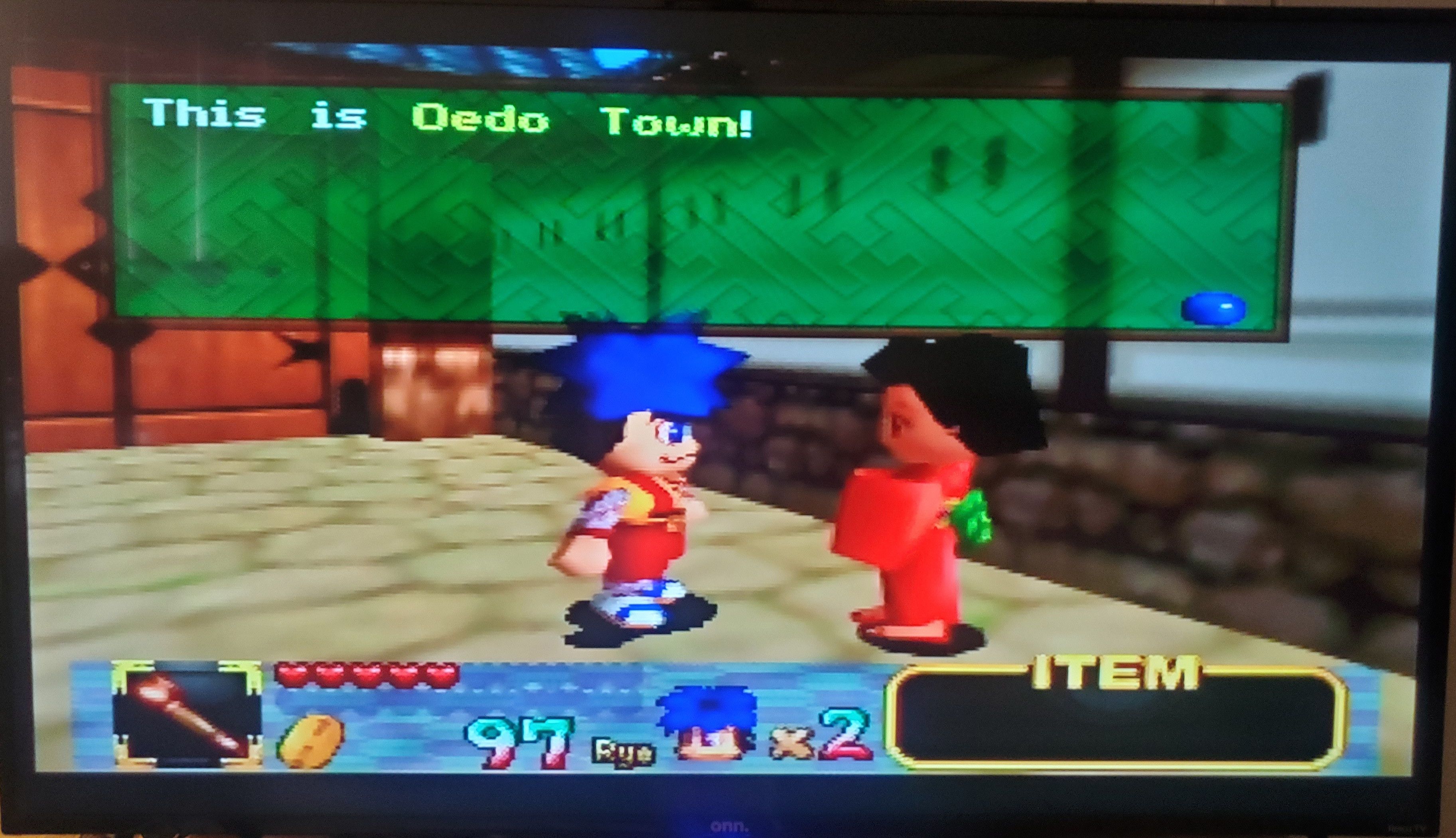 Nintendo Mystical Ninja Starring Goemon N64 Nintendo 64 Video Game Size ONE SIZE - 4 Thumbnail
