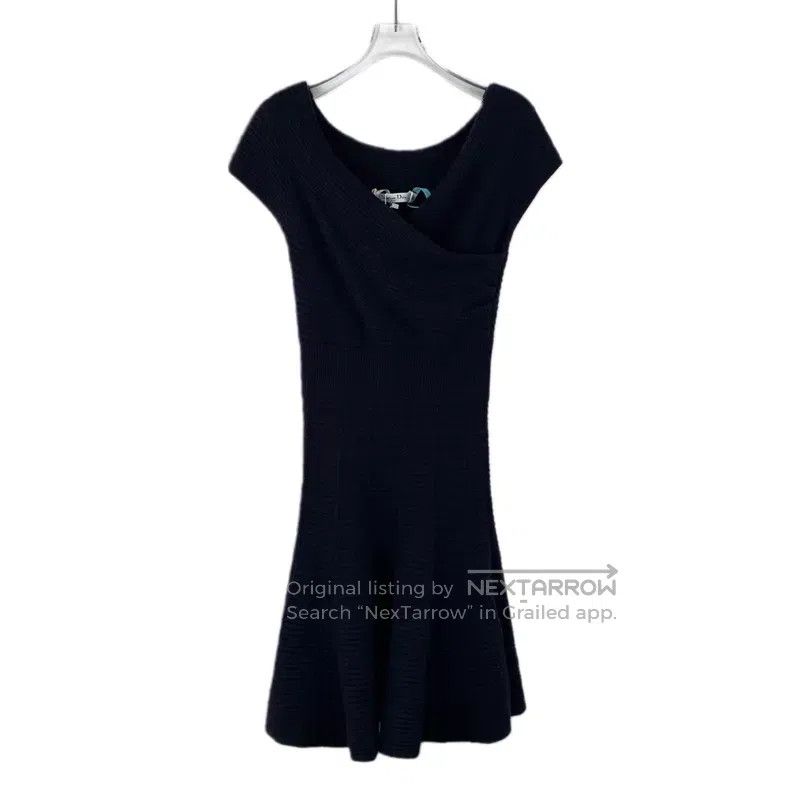 Dior Dior Black cashmere sleeveless knitted dress Size M / US 6-8 / IT 42-44 - 1 Thumbnail