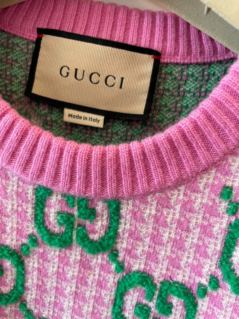 Gucci GucciFull-print knitted short sleeves 2503-Nextarrow Size XL / US 12-14 / IT 48-50 - 4 Thumbnail