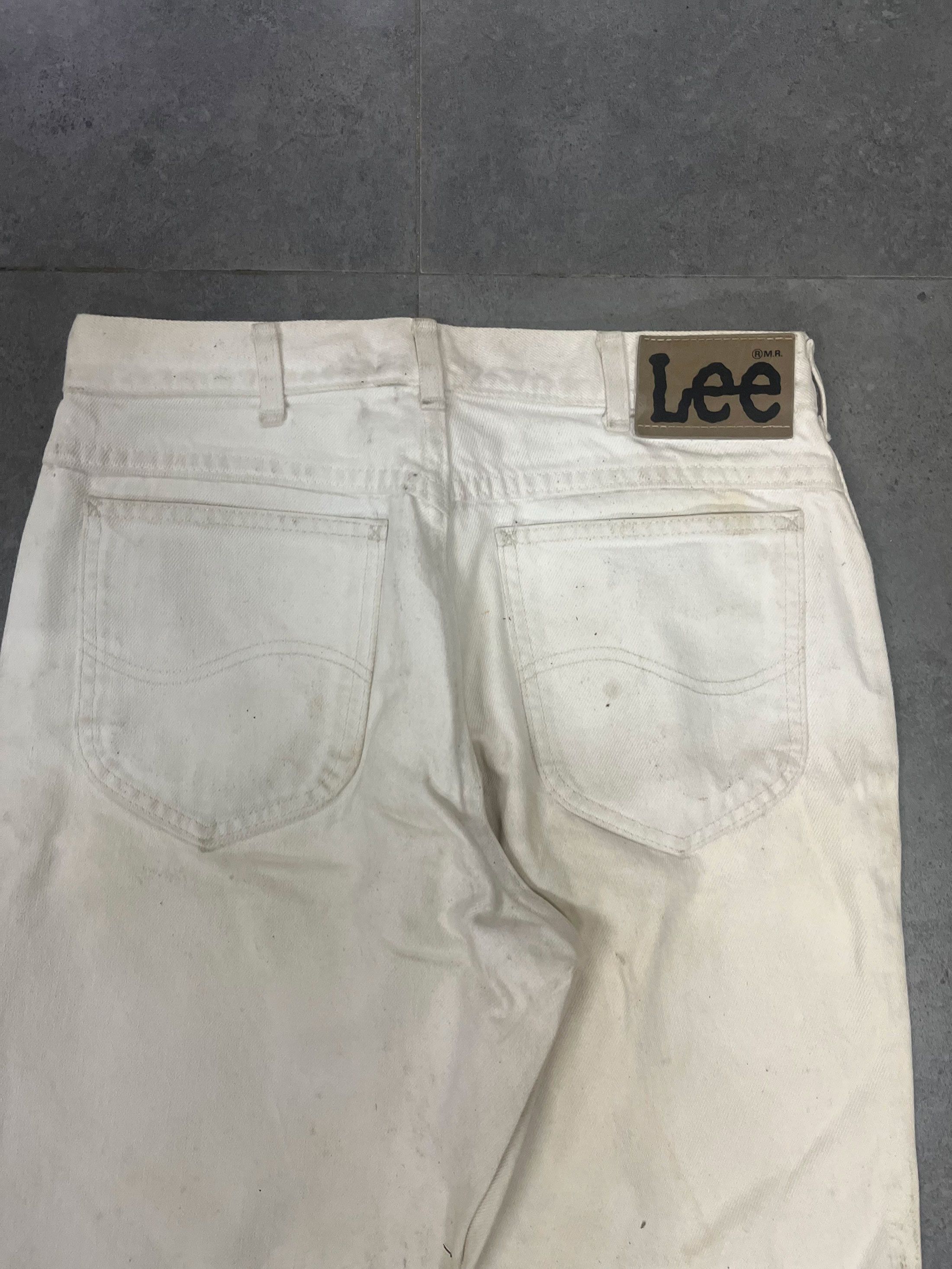 Lee Vintage Lee American Jeans 80s 90s Plain Blank Size US 30 / EU 46 - 5 Thumbnail