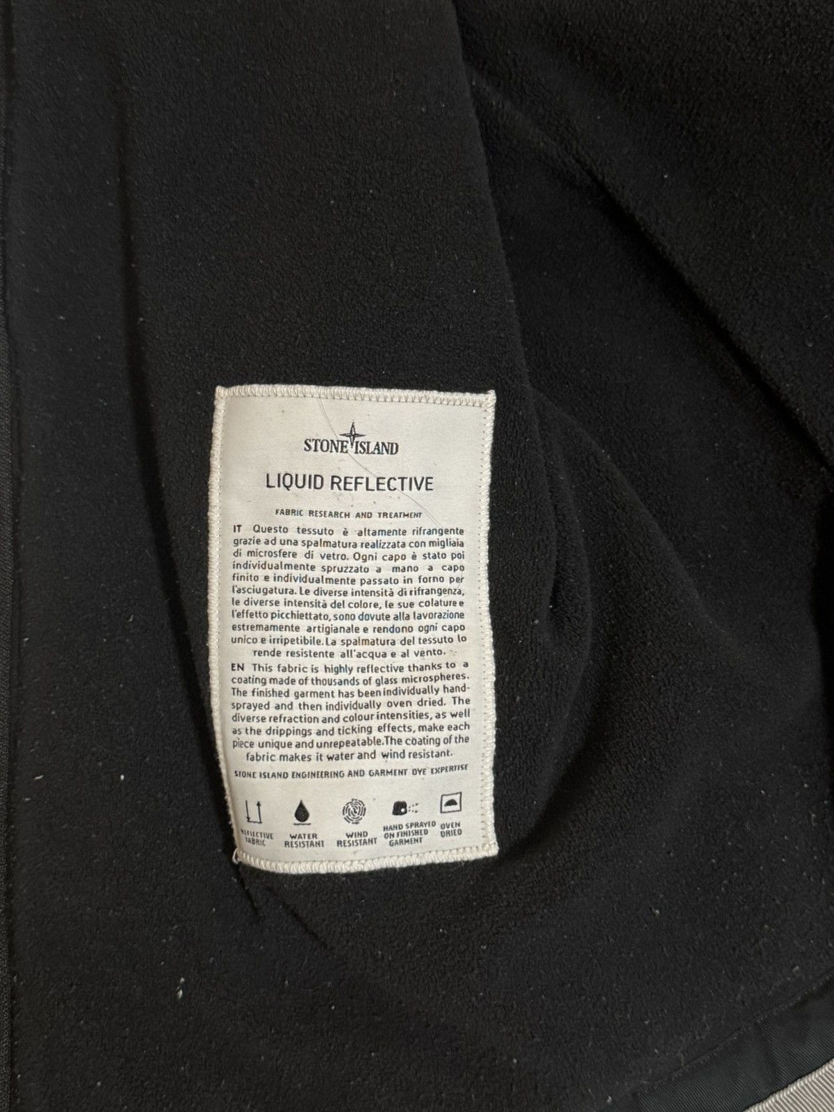 Stone Island 🔥Stone Island 30th Anniversary ‘Liquid Reflective’ Jacket Size US L / EU 52-54 / 3 - 22 Thumbnail