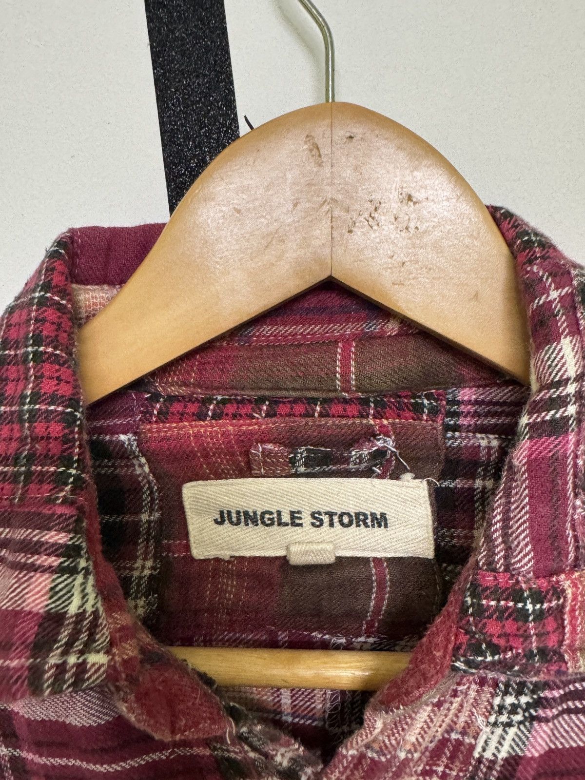 Flannel Vintage JUNGLE STORM Patchwork Rebuild Flannel Shirt Size US S / EU 44-46 / 1 - 11 Thumbnail