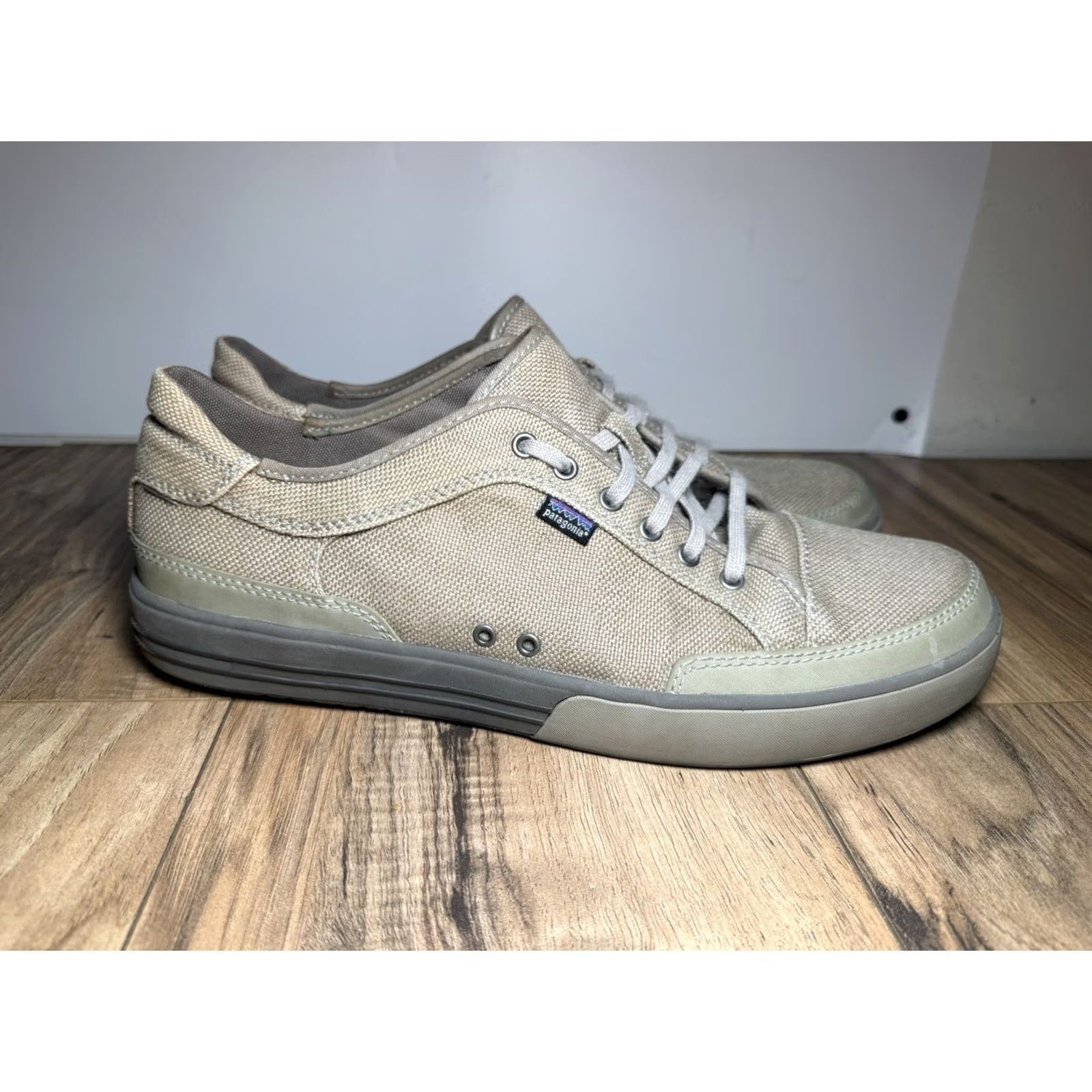 Patagonia Patagonia Mens Whino Lace Hemp Shoes SIZE 12 Low Top Dark Burlap Sneaker Size US L / EU 52-54 / 3 - 4 Thumbnail