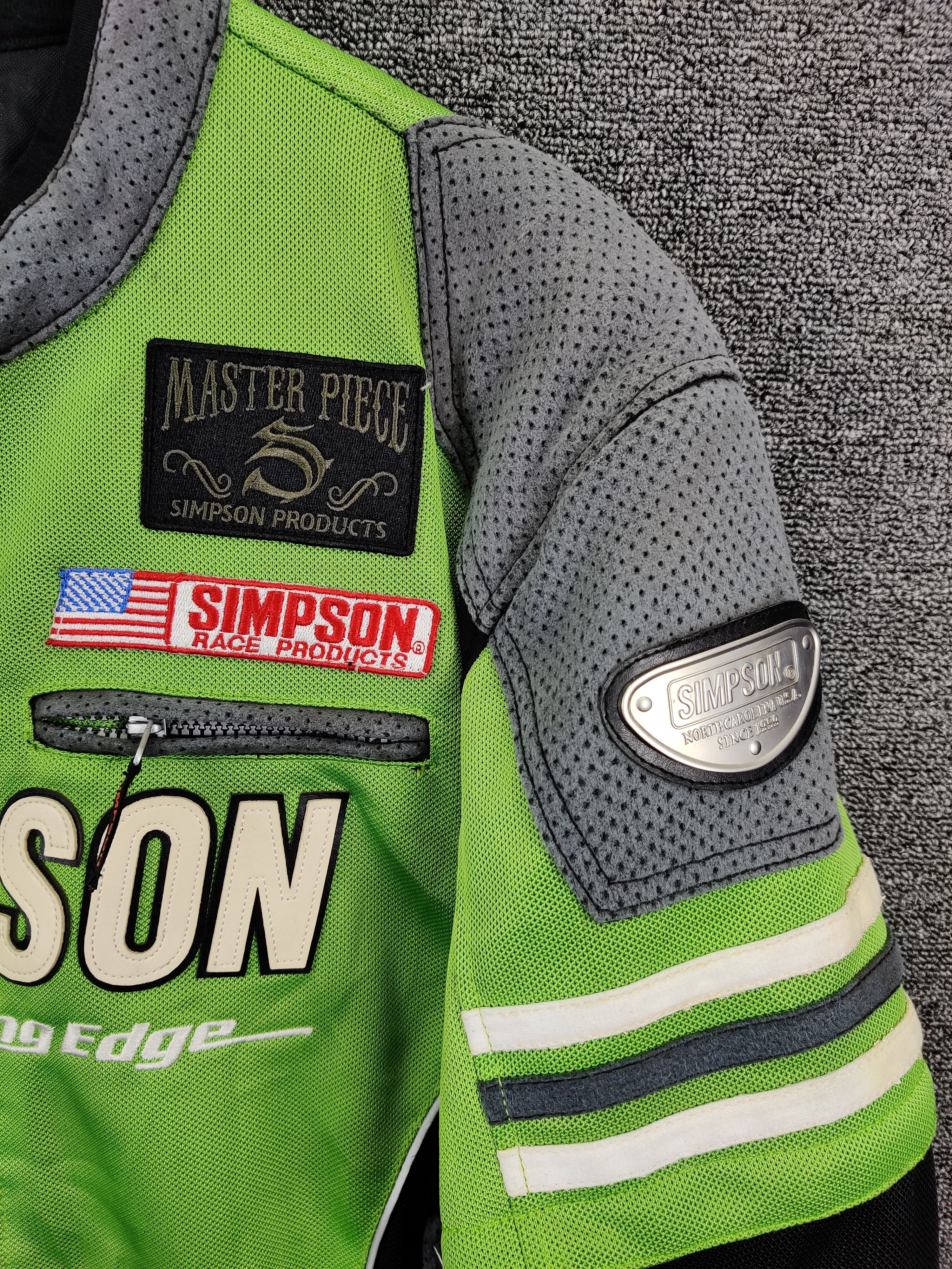 Vintage Vintage Simpson Racing Motorcycle Jacket Size US M / EU 48-50 / 2 - 5 Thumbnail