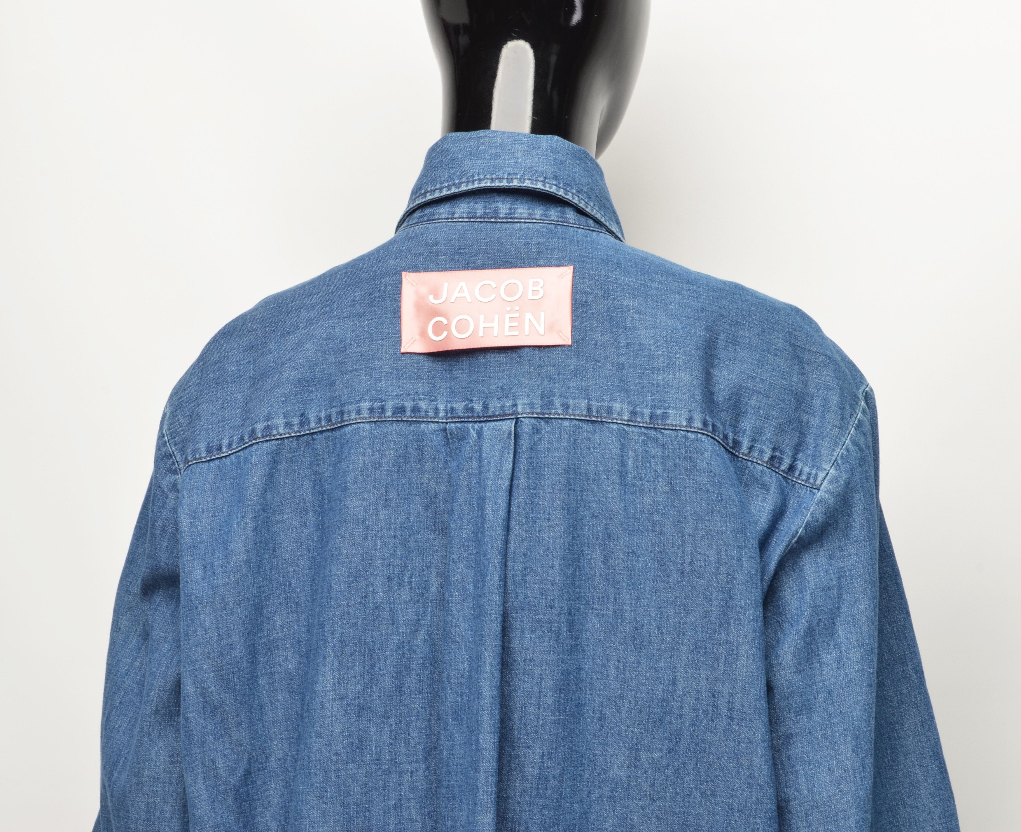 Jacob Cohen Jacob Cohen Denim Oversize Shirt Dress Size M / US 6-8 / IT 42-44 - 2 Thumbnail