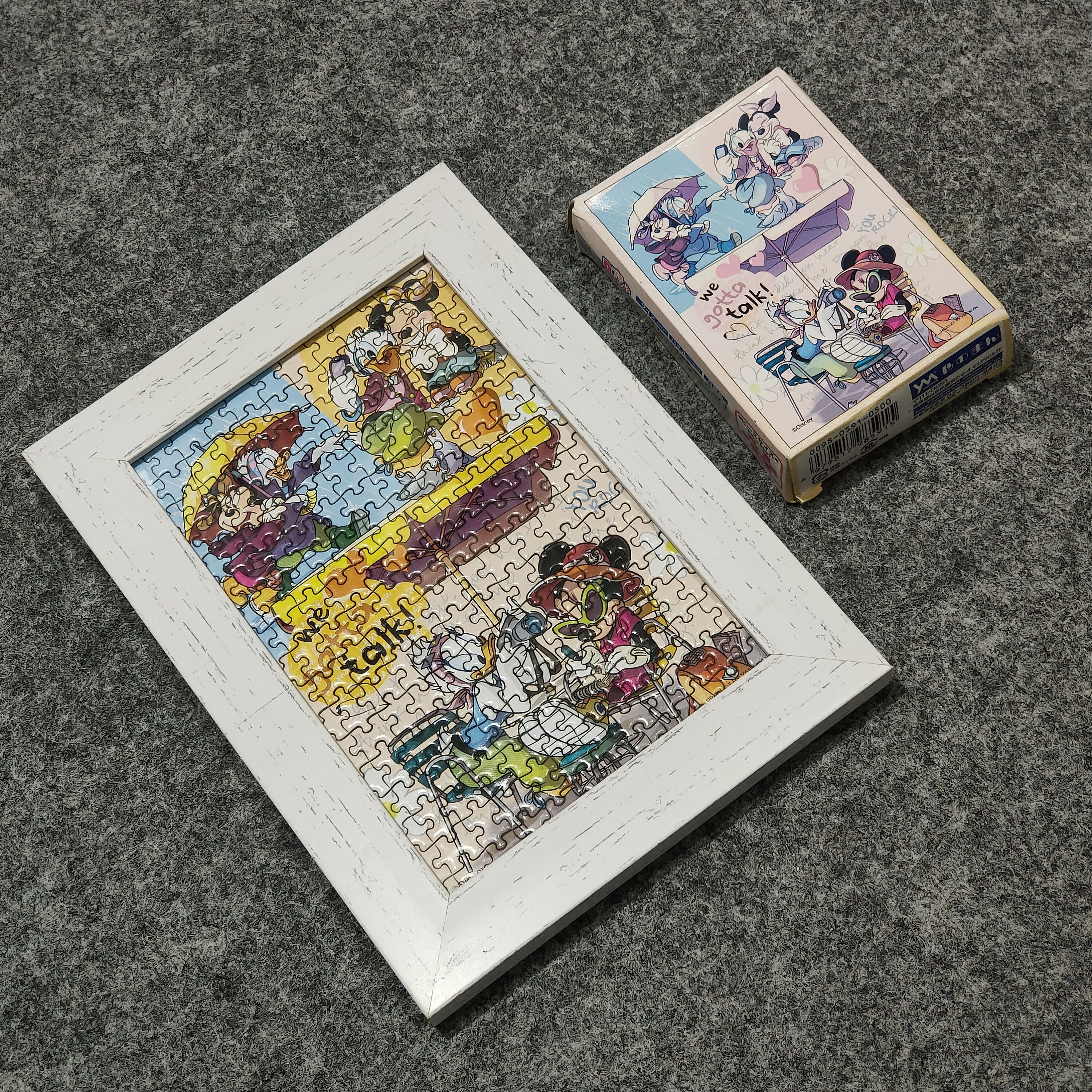 Disney 🔥Framed DISNEY Jigsaw Puzzle Size ONE SIZE - 2 Thumbnail