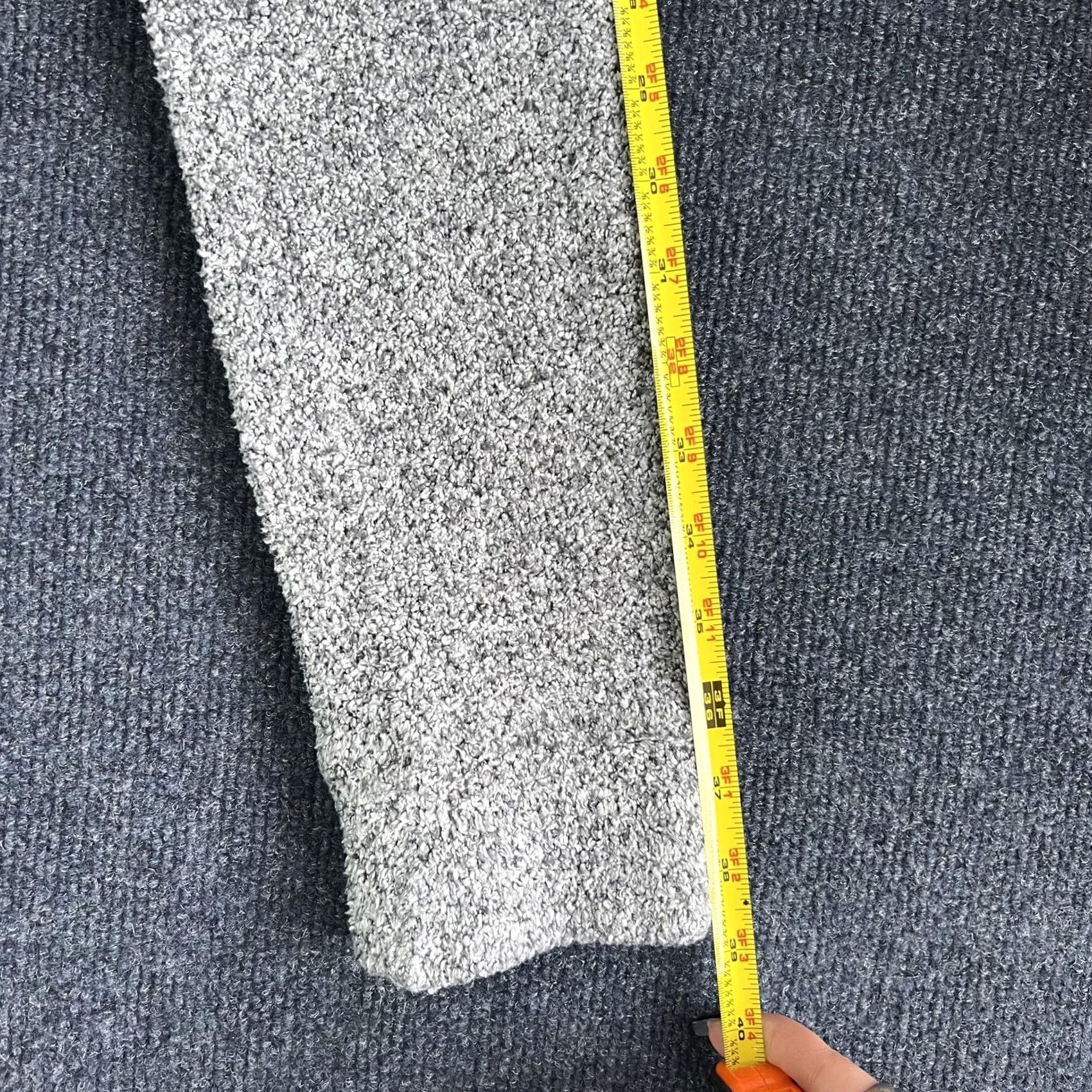 Express Express One Eleven Pants Womens Med Gray Sweater Knit Jogger Tapered Cozy Lounge Size M / US 6-8 / IT 42-44 - 6 Thumbnail