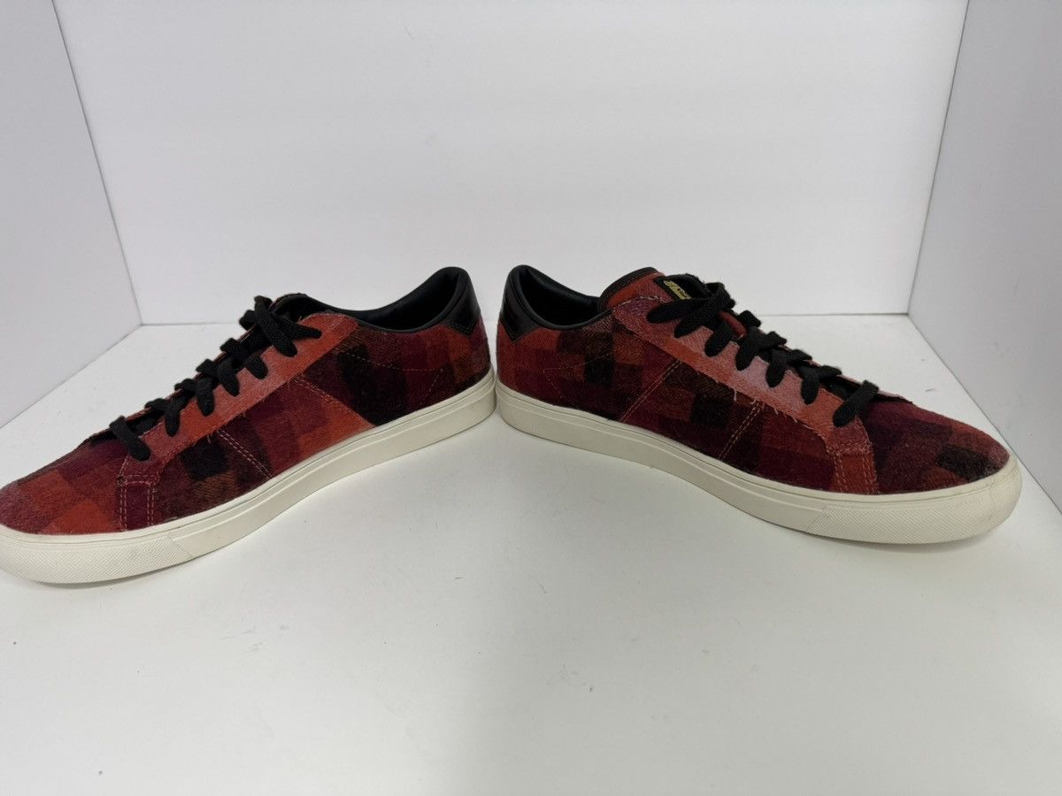 Onitsuka Tiger Onitsuka Tiger Plaid Wool Low Top Red Black Men’s Size 9 Size US 9 / EU 42 - 11 Thumbnail