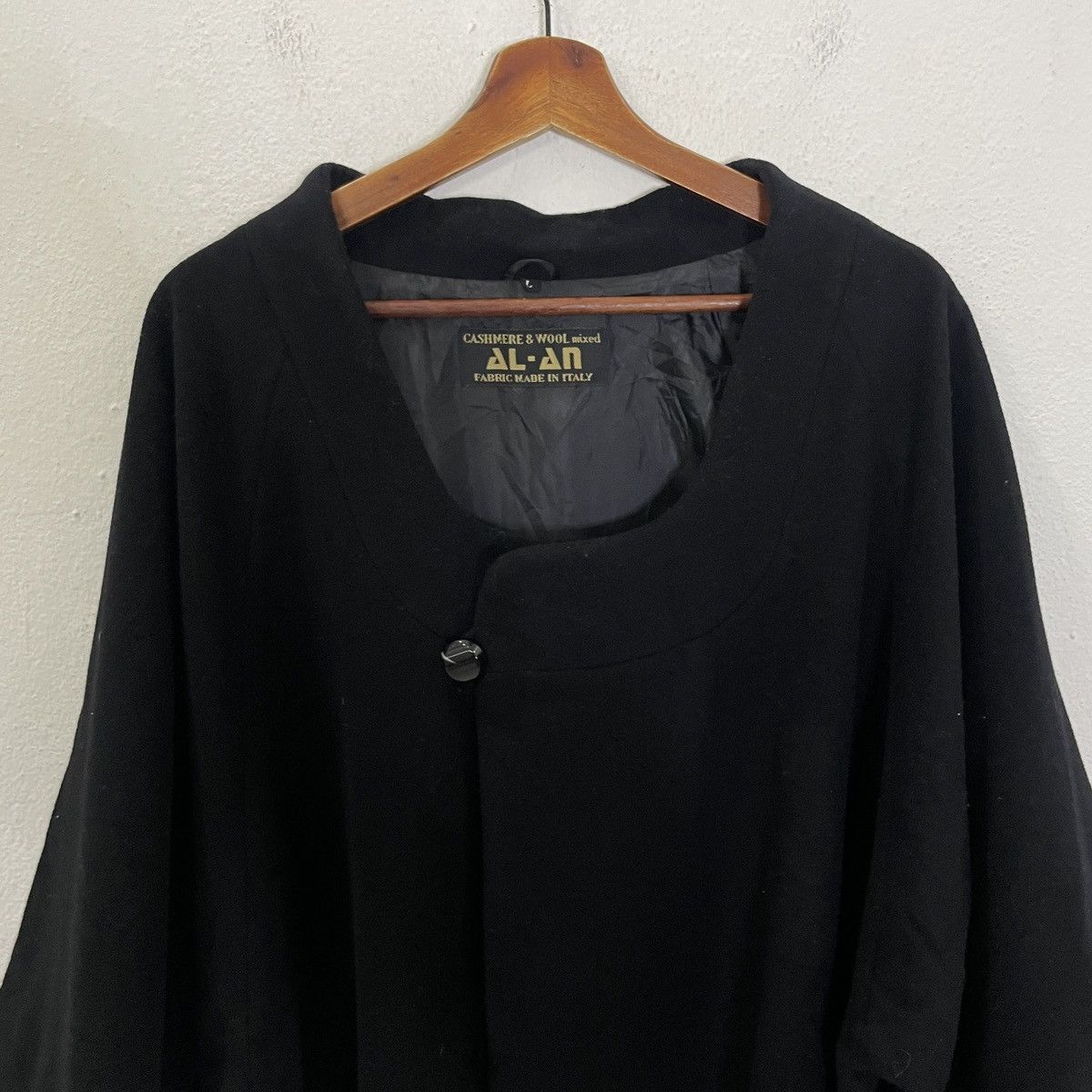Japanese Brand Vintage Al-an Cashmere Fabric Jacket Size US XL / EU 56 / 4 - 4 Thumbnail