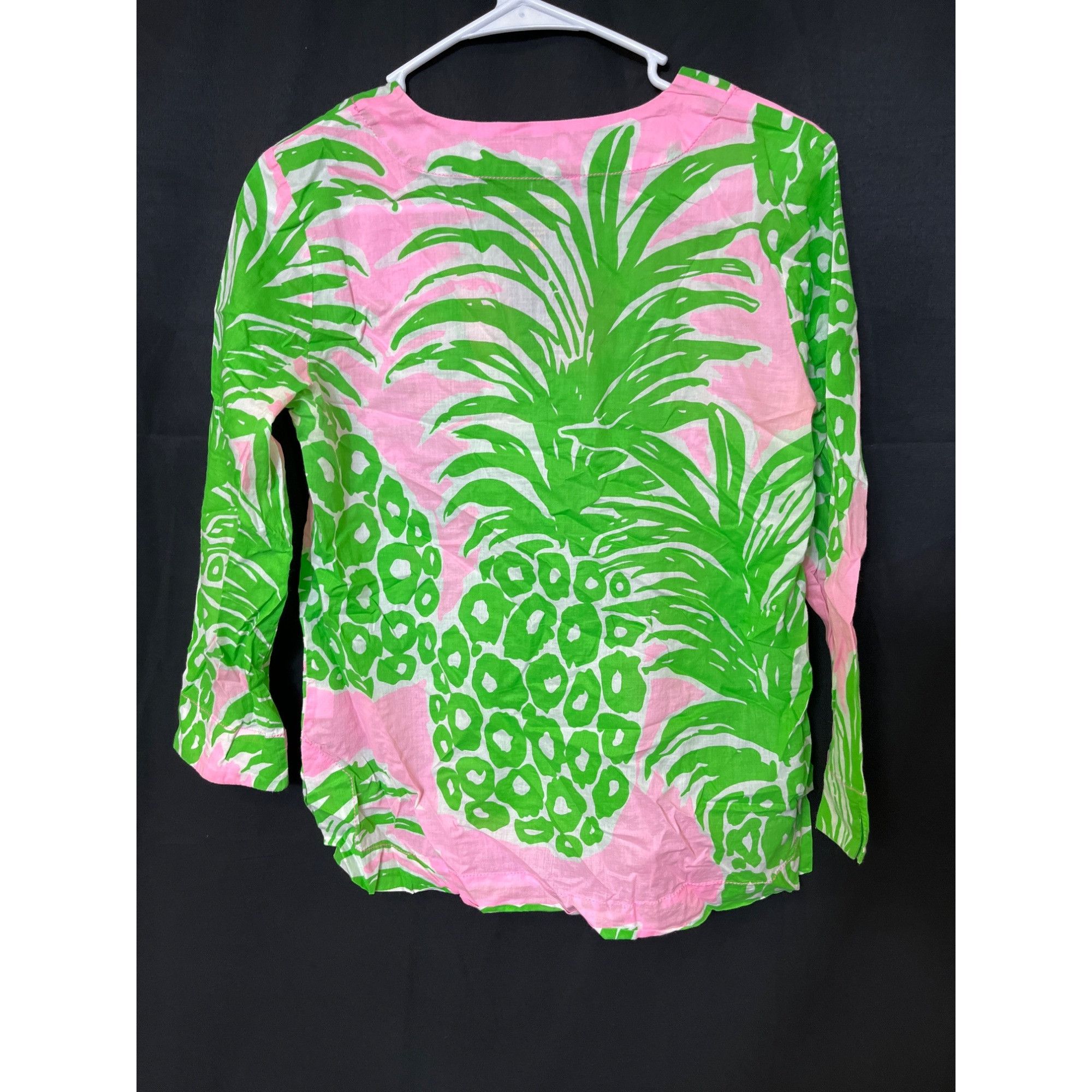 Lilly Pulitzer Lilly Pulitzer SKU 7934 Womens Pink Green Pineapple Print C Size S / US 4 / IT 40 - 2 Thumbnail