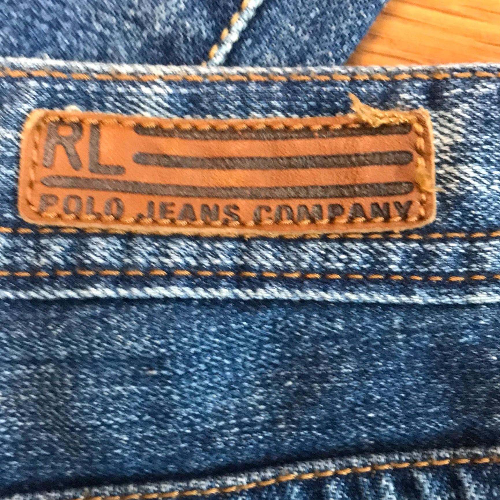 Polo Ralph Lauren Polo Ralph Lauren Womens Ultra Low Rise Casual Blue Denim Boot Cut Jeans Size 8 Size 30" / US 8 / IT 44 - 6 Thumbnail