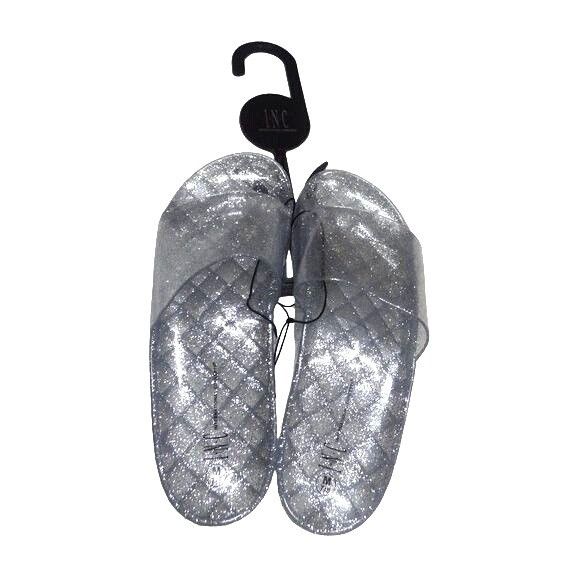 Other INC International Concepts INC Glitter Jelly Pool Slides, S Size US 5 / IT 35 - 3 Thumbnail
