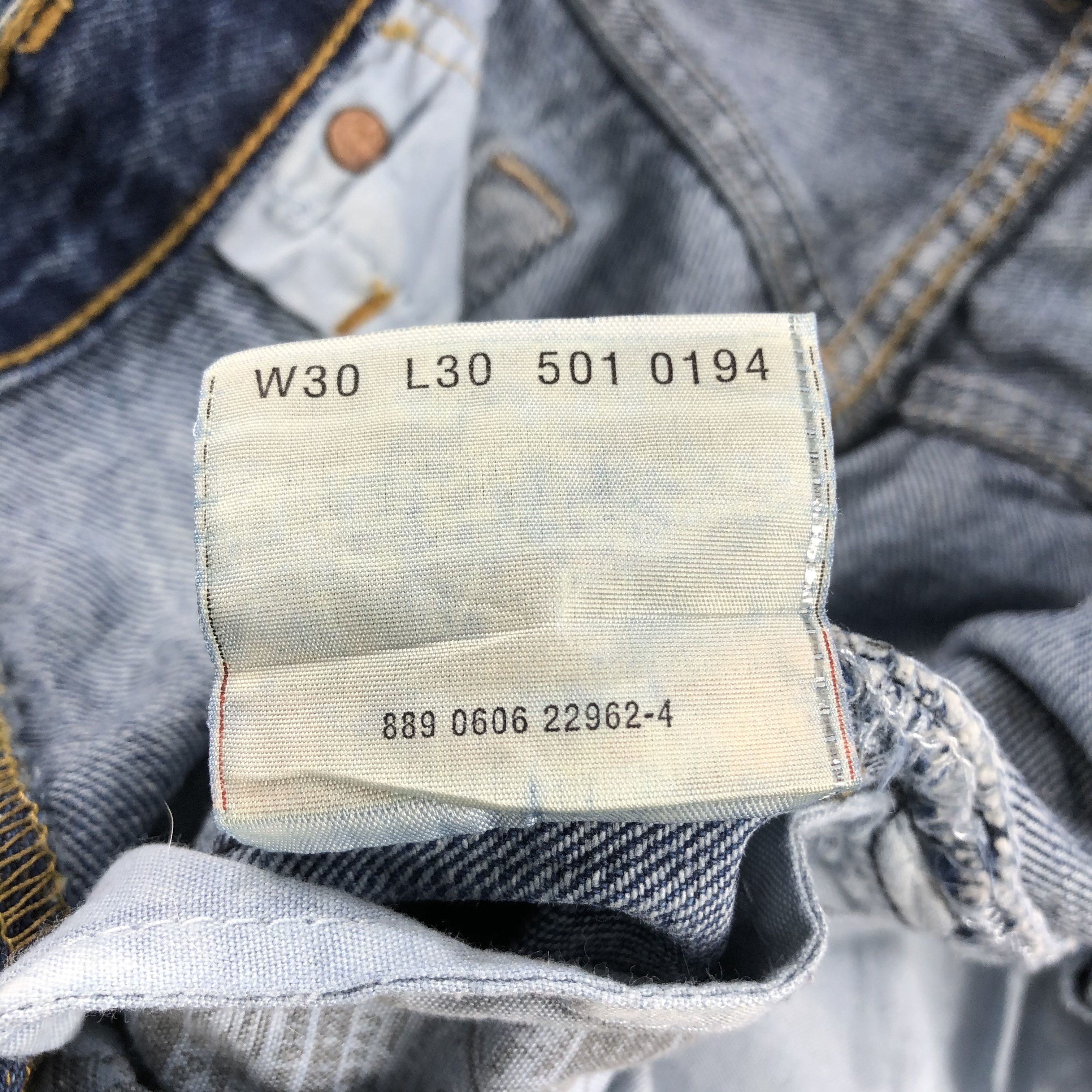Levi's Vintage 90s Bleached Levis 501 Jeans-JM2415 Size US 31 - 16 Thumbnail