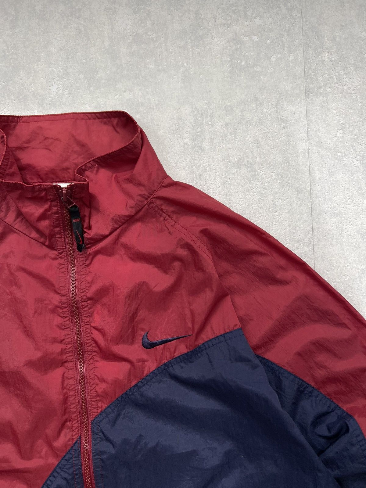 Nike 00's NIKE RETRO RARE SWOOSH LOGO TRACK JACKET Y2K Size US M / EU 48-50 / 2 - 4 Thumbnail