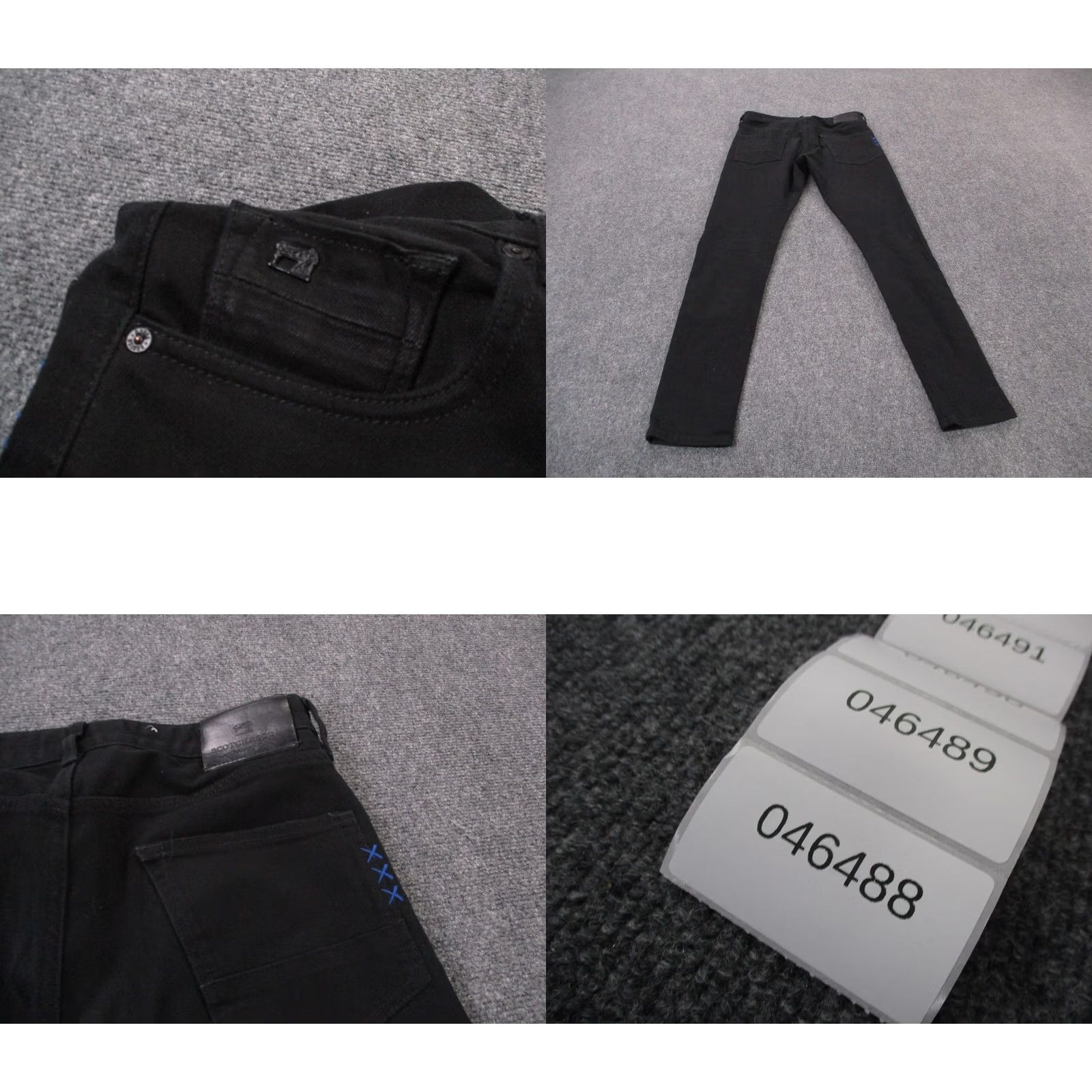 Scotch & Soda Scotch & Soda Jeans Men 29 x 32 Black Denim Ralston Straight Ams Blauw Favourite Jeans Size US 32 / EU 48 - 9 Thumbnail