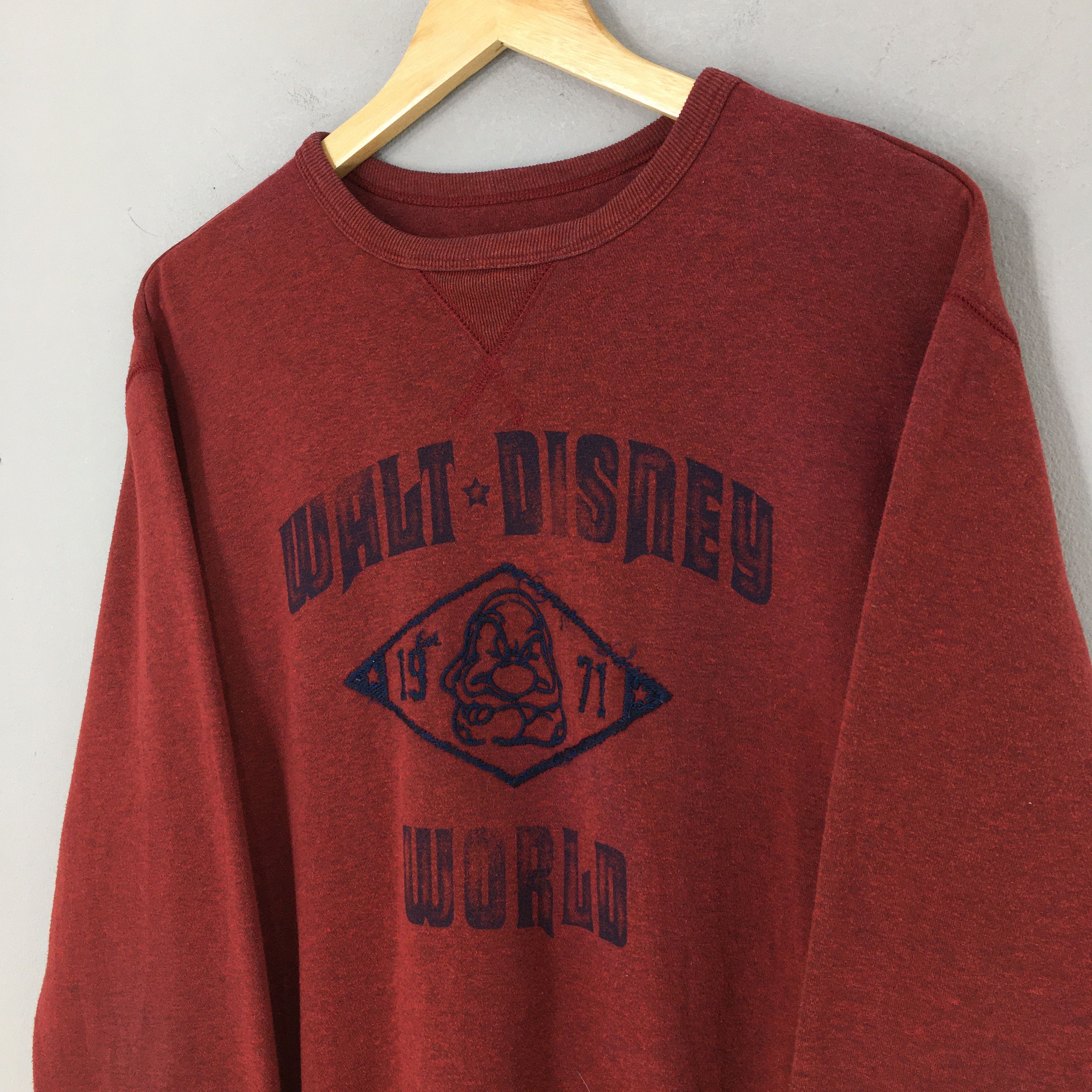 Disney × Vintage Vintage Snow White And The Seven Dwarfs Sweatshirts Large Size US L / EU 52-54 / 3 - 3 Thumbnail