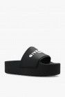 Givenchy o1loc1c0724 Platform Sandals in Black Size US 8 / IT 38 - 2 Thumbnail
