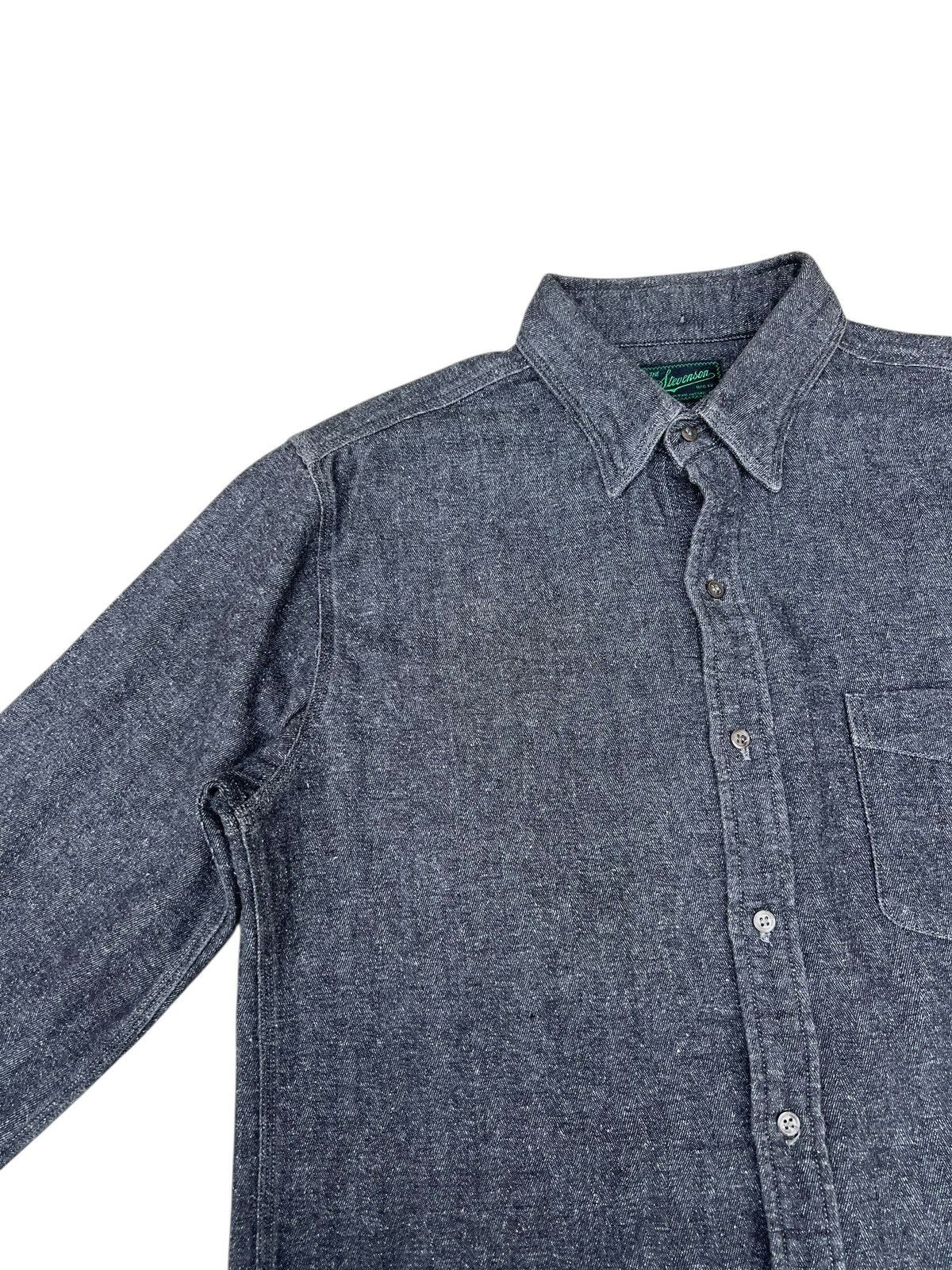 Stevenson Overall Co. Stevenson Overall Japan HBT Striped Shirt Size US S / EU 44-46 / 1 - 8 Thumbnail