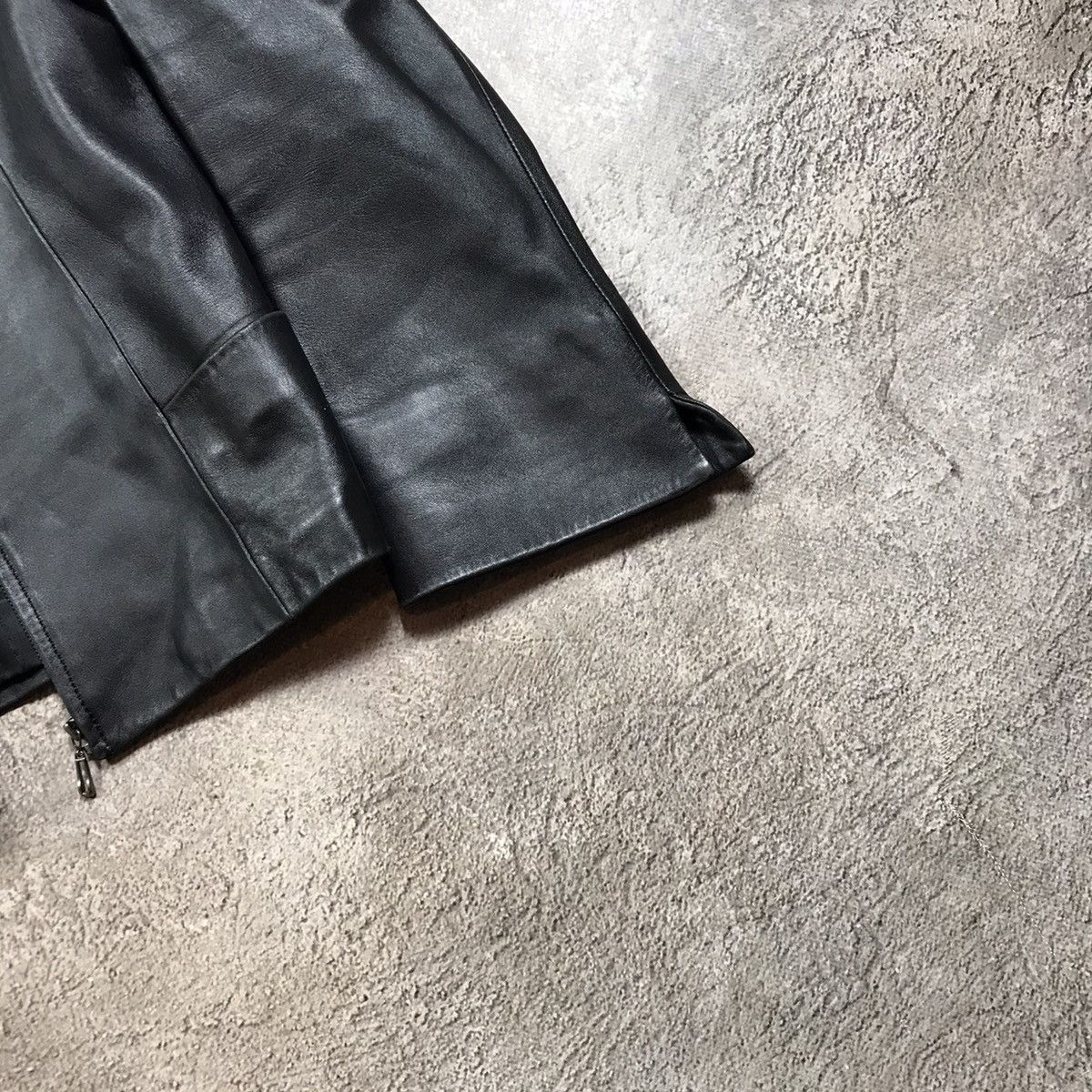 Vintage Vintage Y2K Faded Black Minimalist Blazer Streetwear Logo L Size L / US 10 / IT 46 - 5 Thumbnail