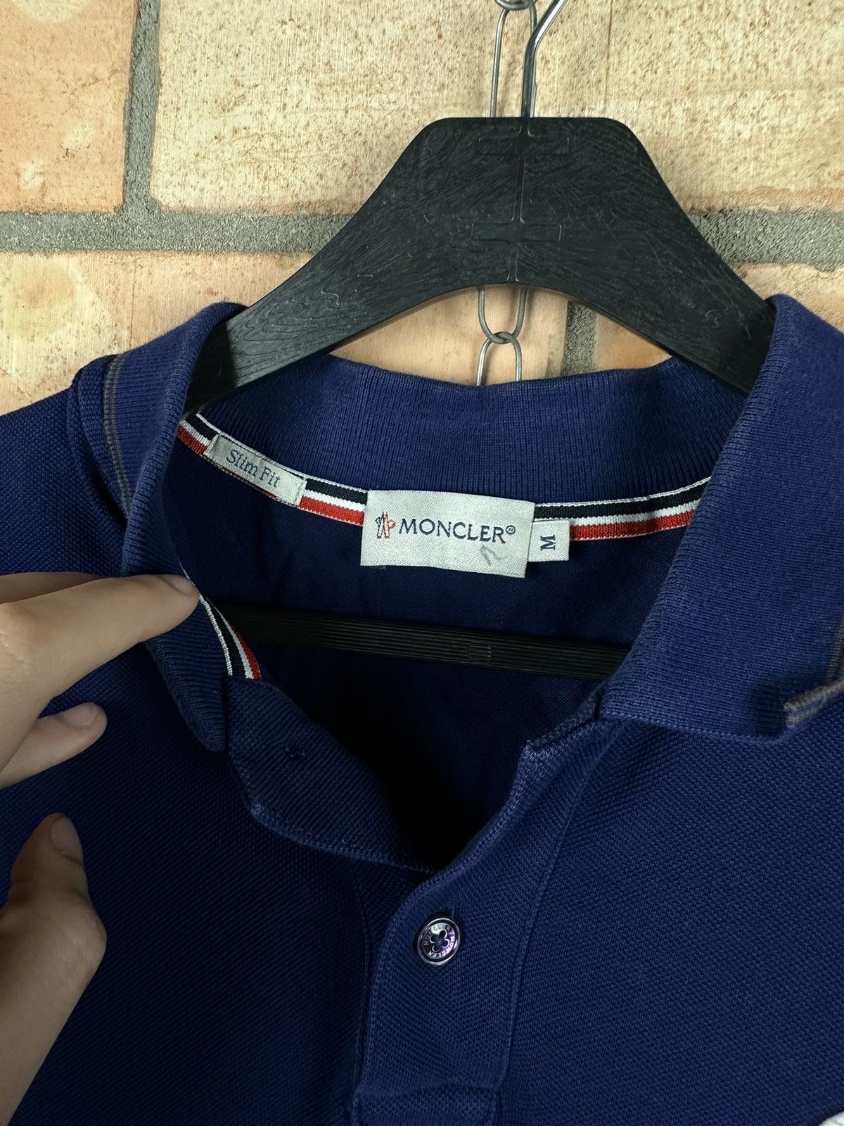 Moncler Long Sleeve Blue