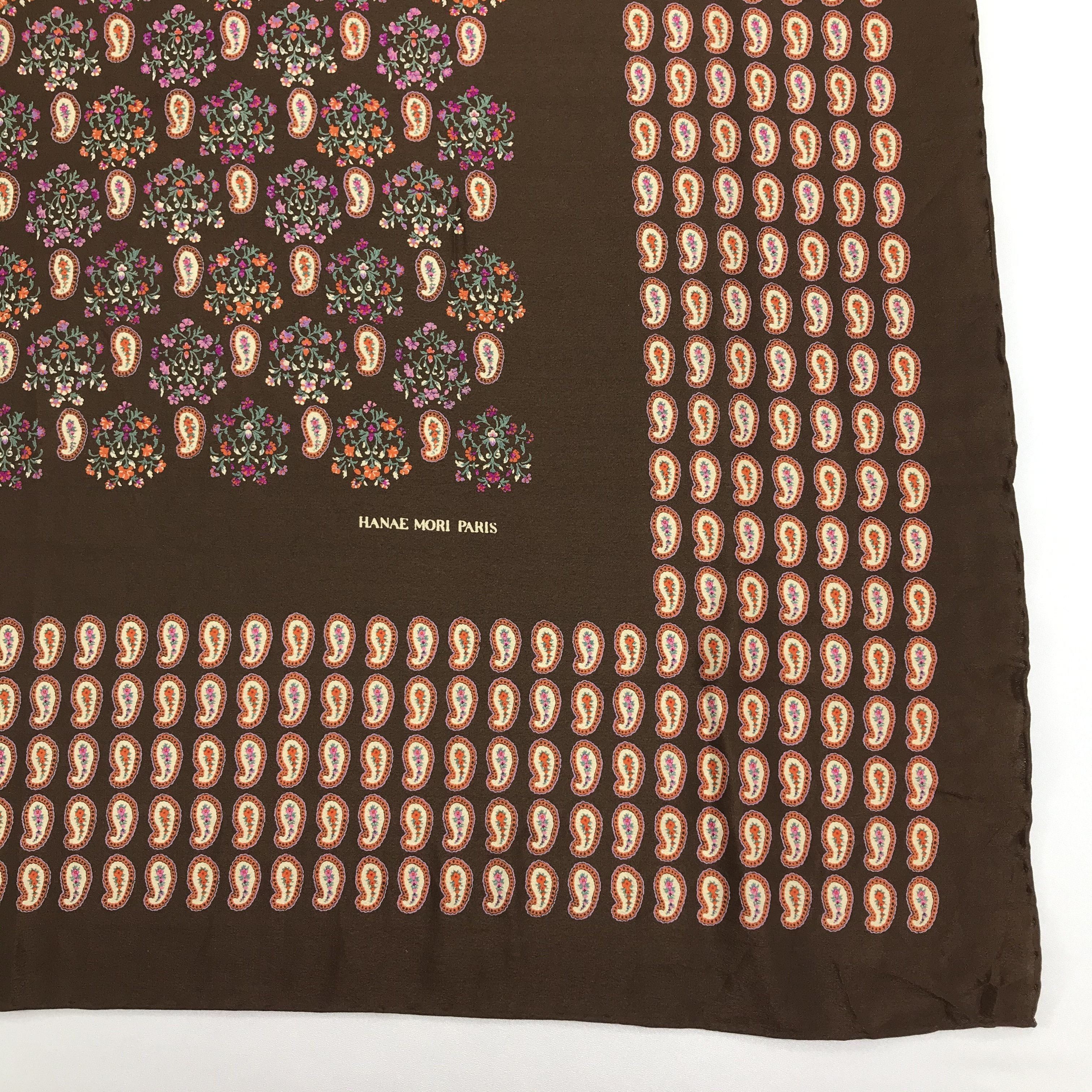 Hanae Mori Vintage Hanae Mori Silk Scarf Size ONE SIZE - 4 Thumbnail