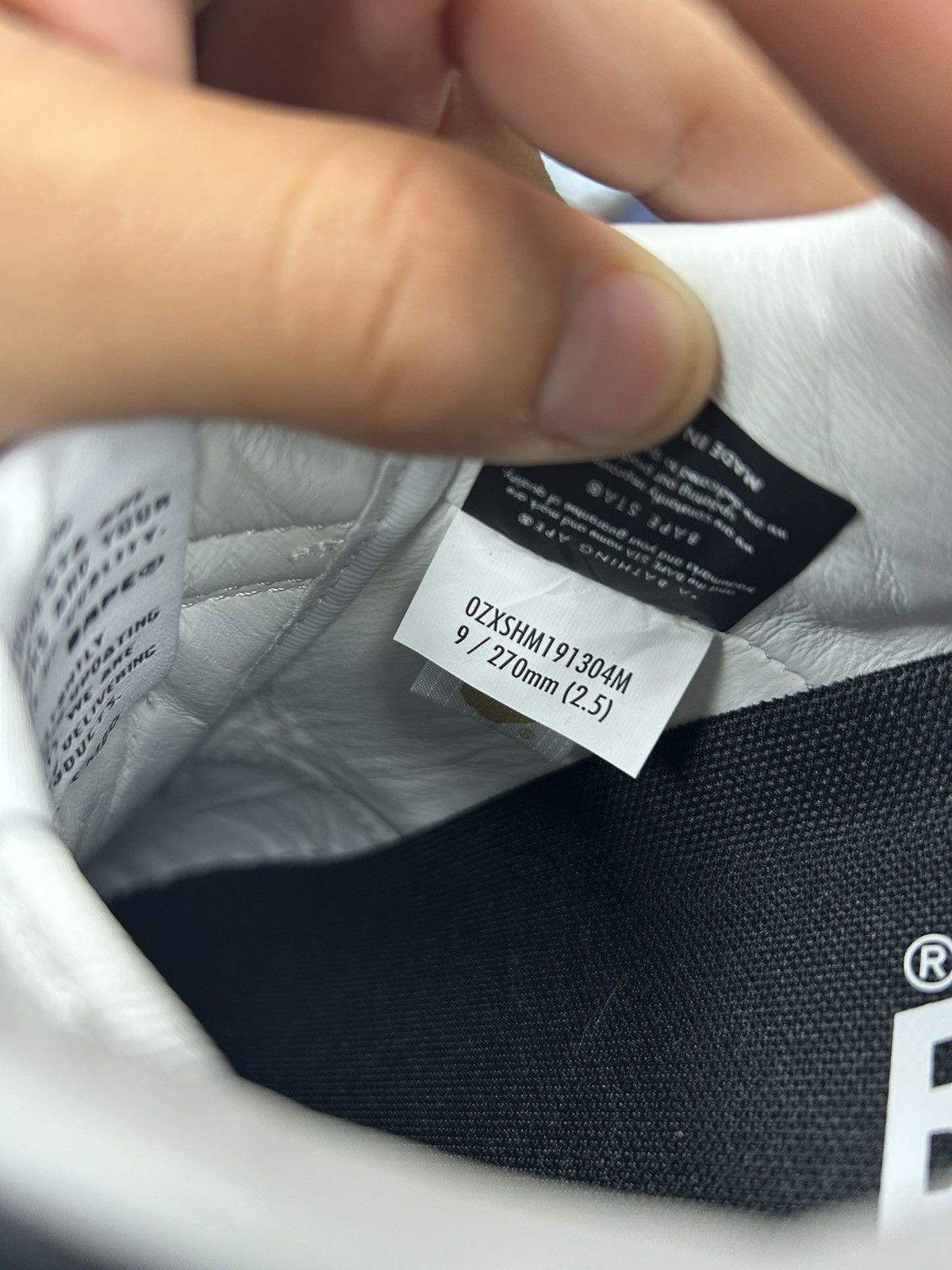 Bape BAPESTA #4 M1 Size US 9 / EU 42 - 7 Thumbnail