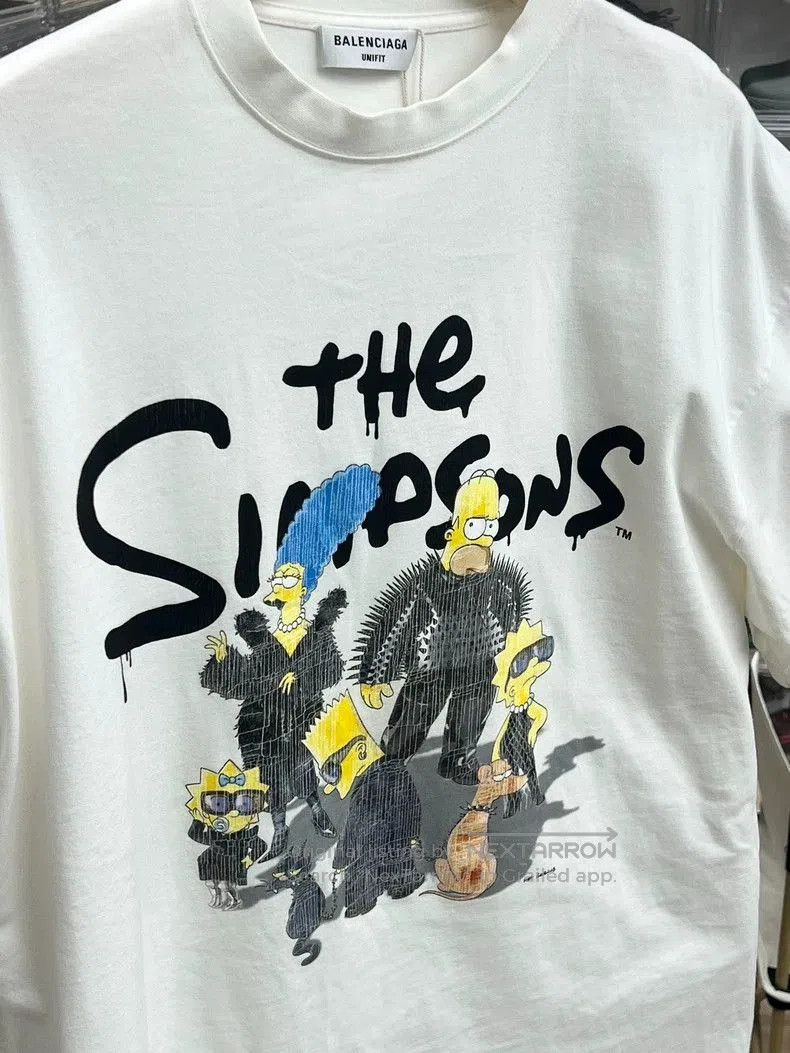 Balenciaga Balenciaga x Simpson Short Sleeve T-shirt. Size US S / EU 44-46 / 1 - 2 Thumbnail
