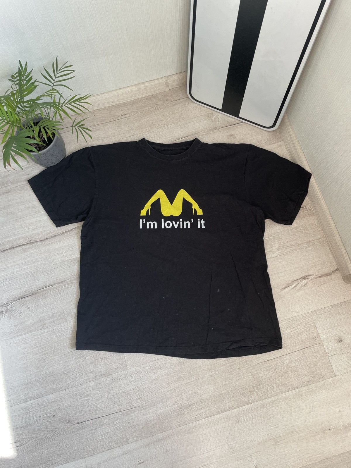 Japanese Brand × Sex Skateboards Vintage I’m Lovin’ it Comic T-shirt McDonalds Style Y2k Humo Size US XL / EU 56 / 4 - 3 Thumbnail