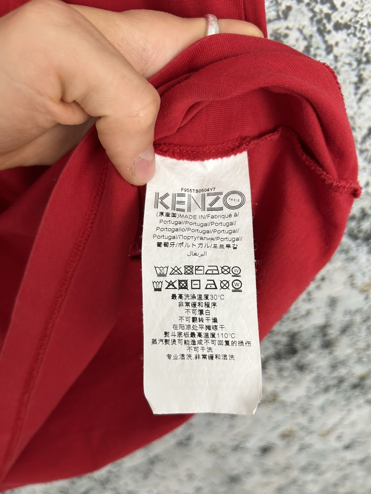 Kenzo Kenzo Paris Tiger Graphic Tee Streetwear Vintage Designer Size US S / EU 44-46 / 1 - 5 Thumbnail