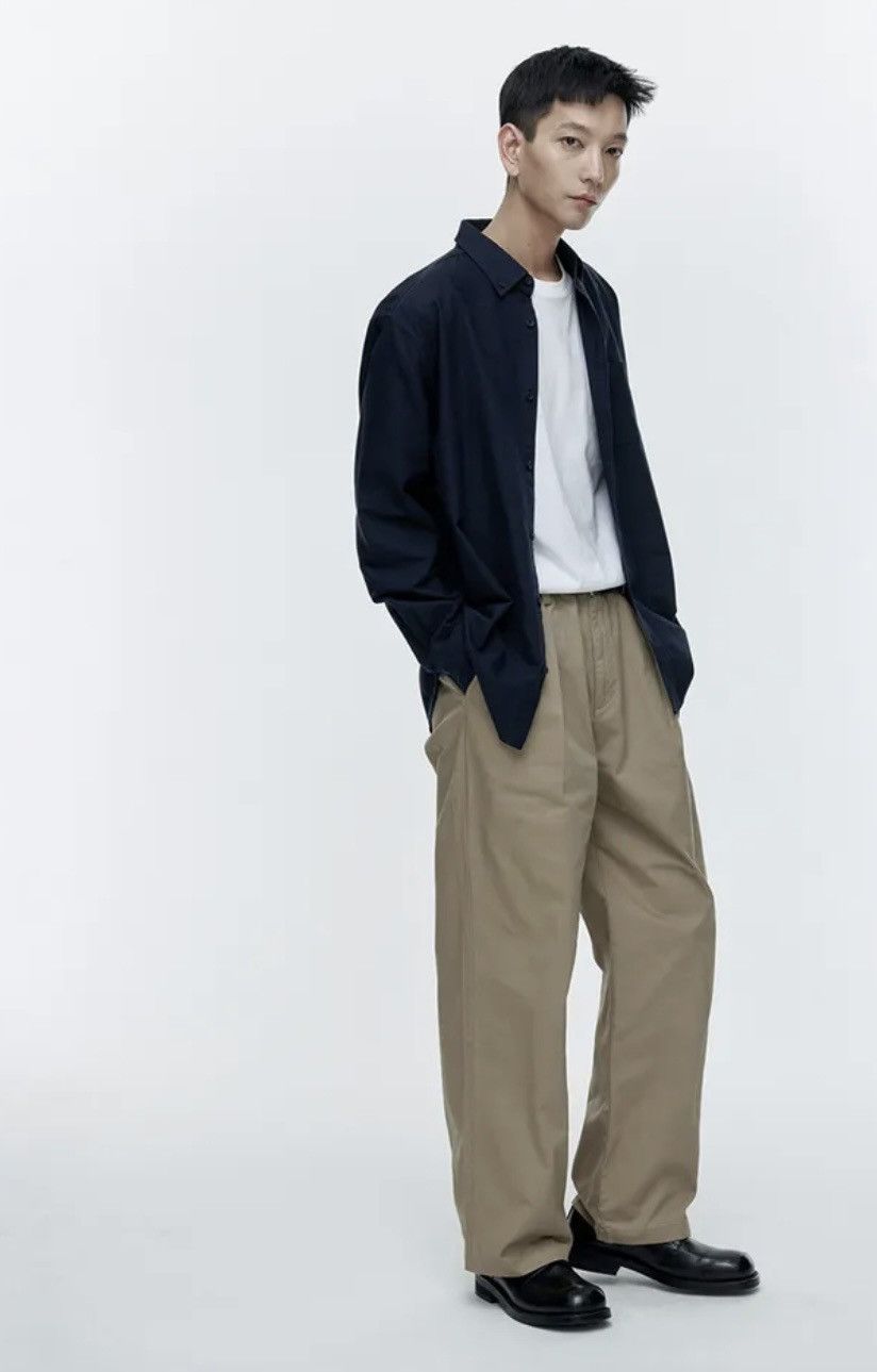 DEPARTMENT5 Department5 Five Two Pleated Wide Pants Beige Size US 33 - 14 Thumbnail