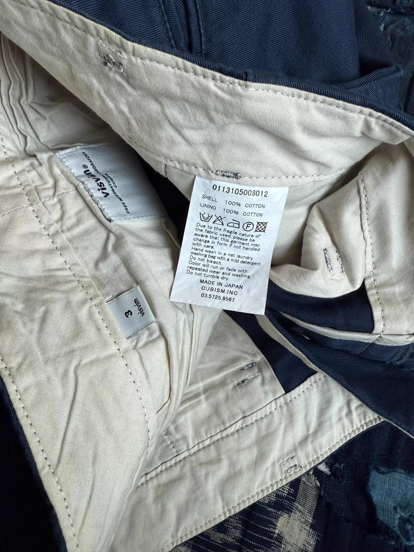 Visvim VISVIM 13SS Chino Pants 9/10 Blue Size 3 Size US 36 / EU 52 - 9 Thumbnail