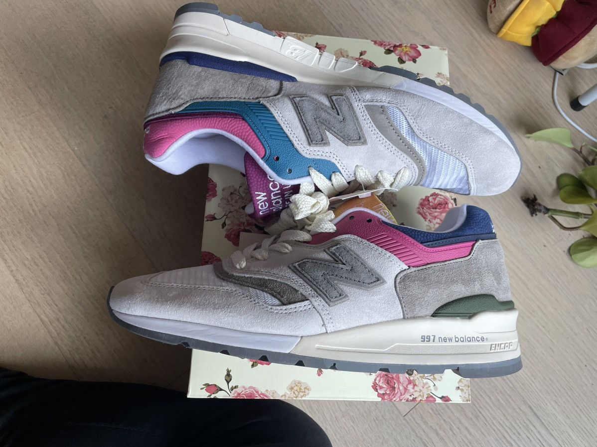 Aime Leon Dore × New Balance Aimé Leon Dore x New Balance 997 Mulberry Canary Mismatch Size US 10 / EU 43 - 8 Thumbnail