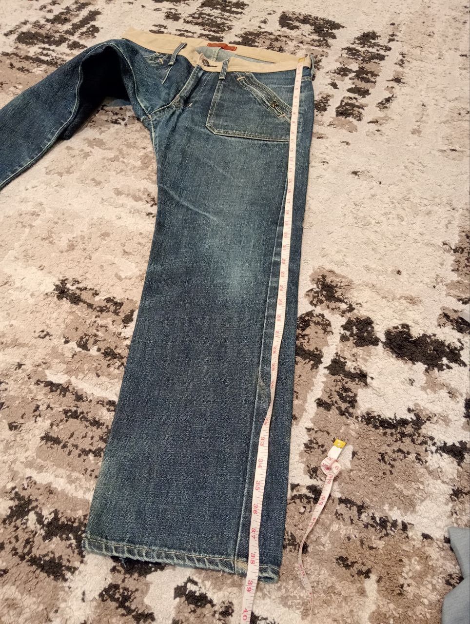 Edwin Vintage Edwin E Function Blue Jeans - Size 31 Size US 31 - 14 Thumbnail