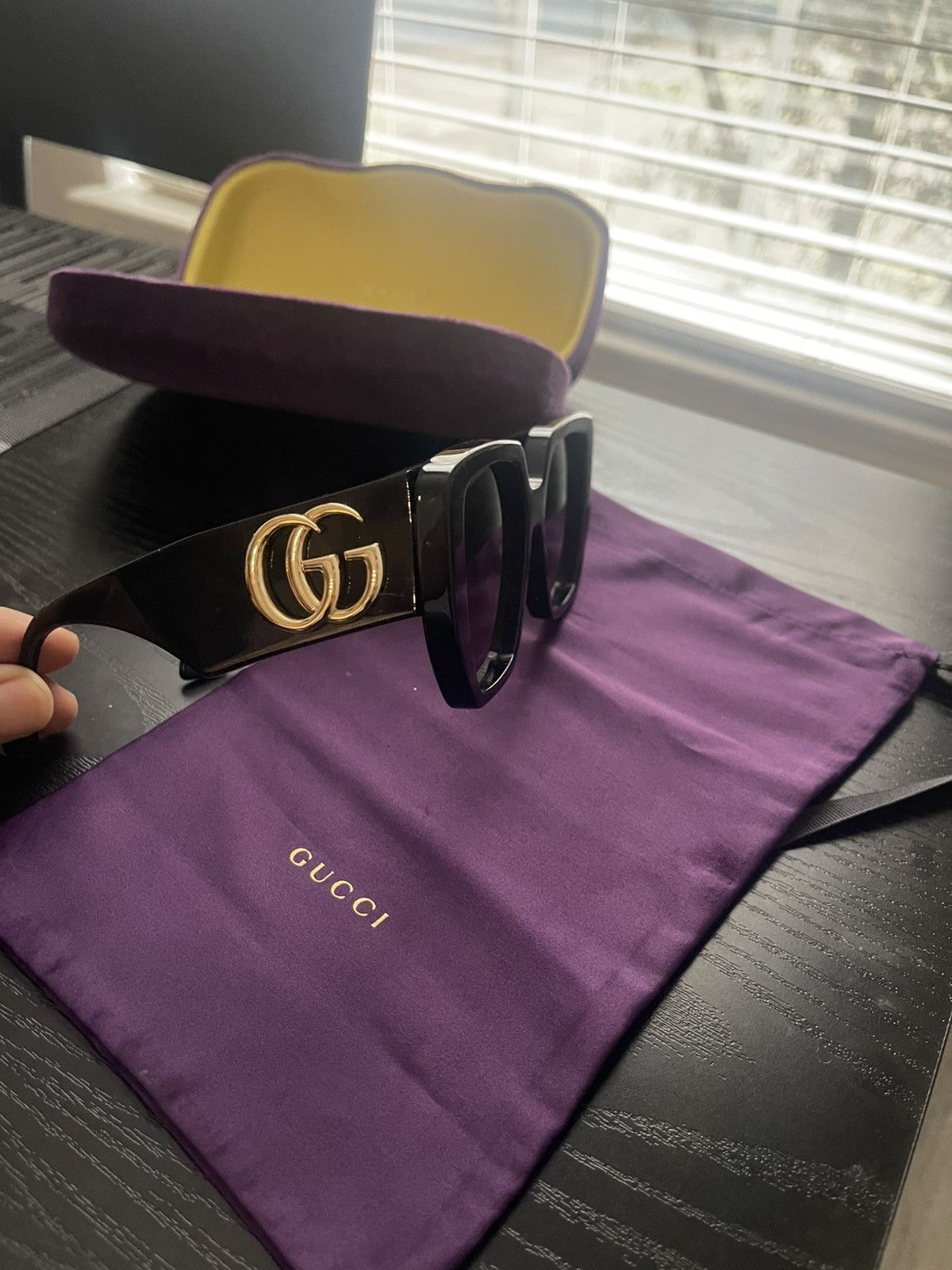 Gucci Gucci Unisex Sunglasses Size ONE SIZE - 3 Thumbnail