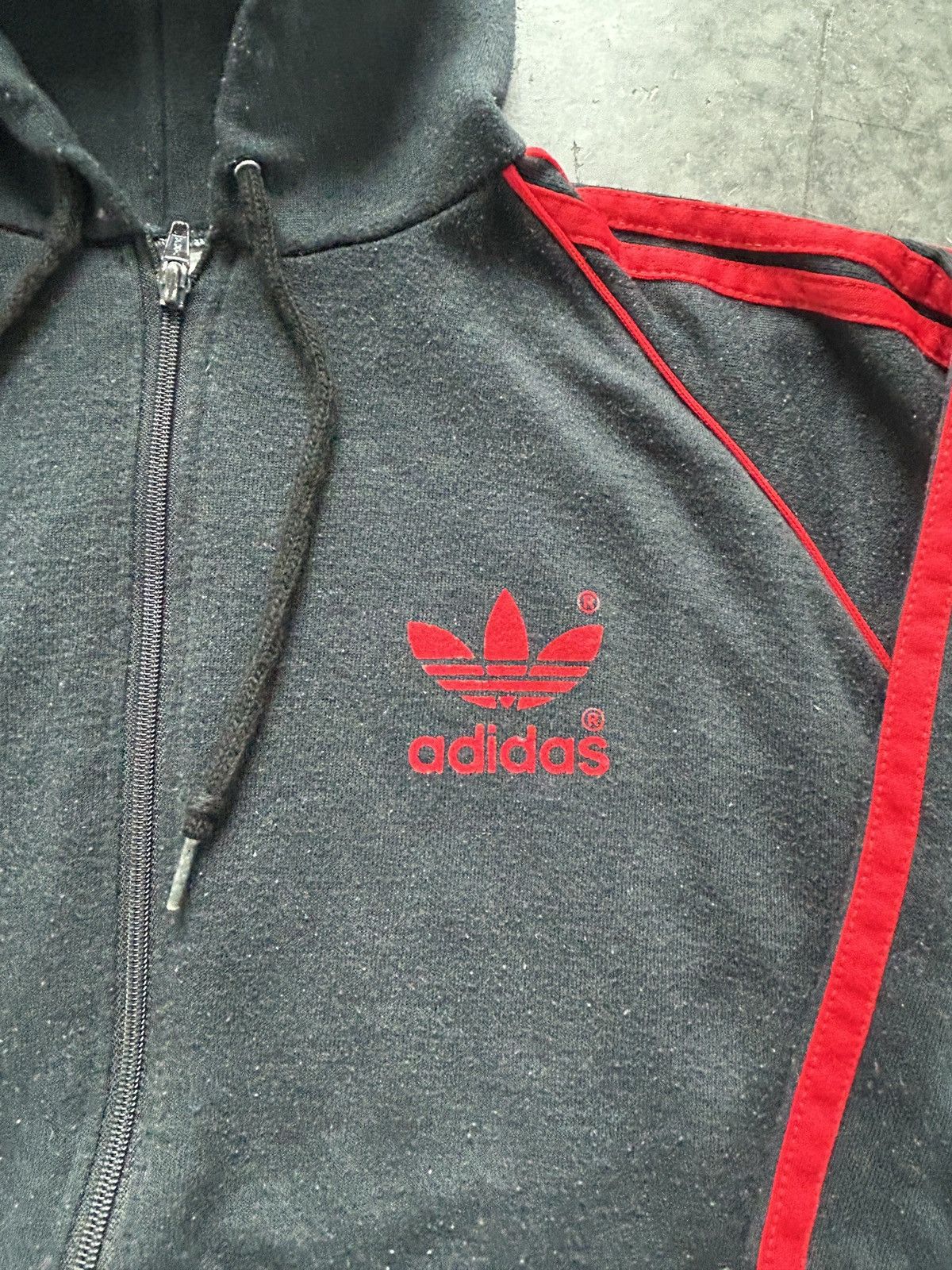 トップス 80s adidas trefoil logo zip hoodie sweat Adidas Vintage 80s Adidas Zip Up Hoodie Trefoil Logo | Grailed
