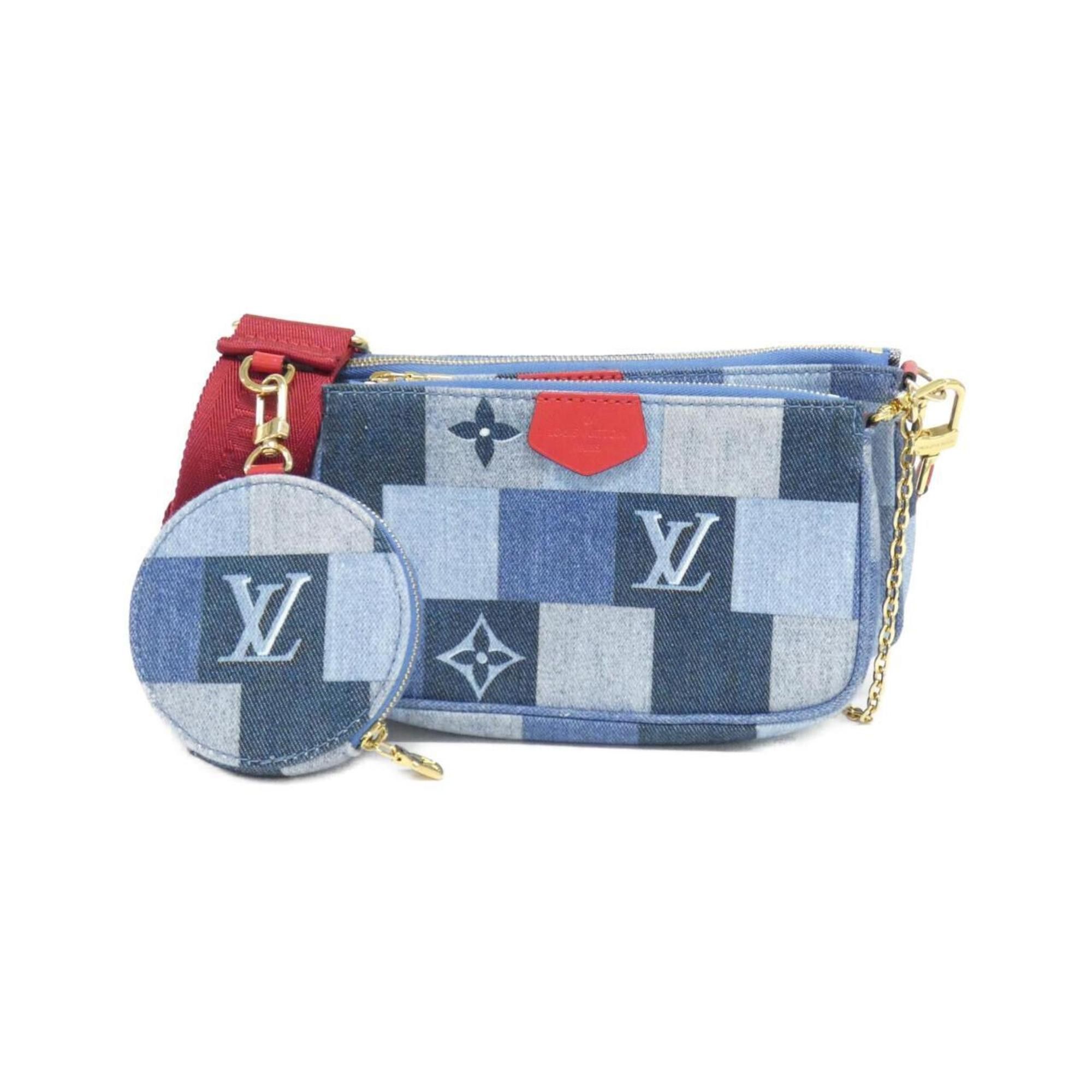 Louis Vuitton Denim Monogram Multi Pochette Accessoires M44990